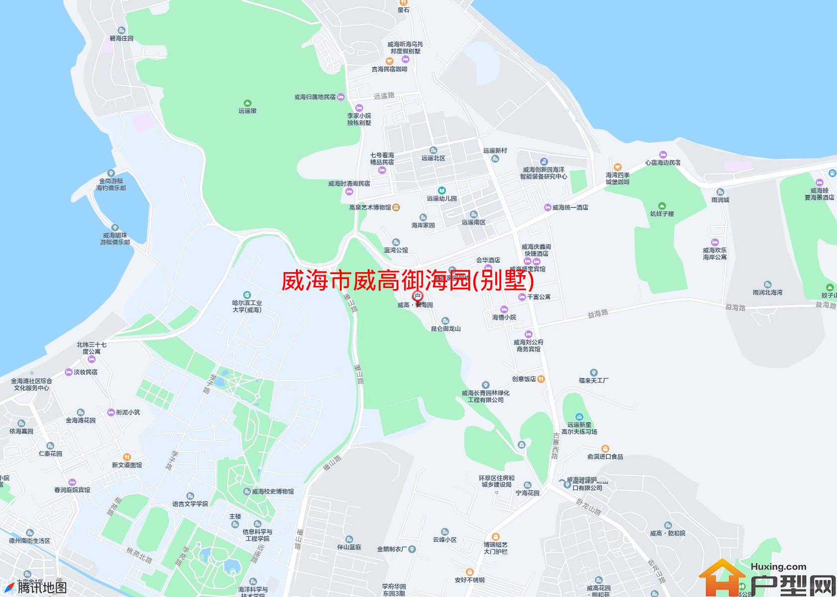 威高御海园(别墅)小区 - 户型网