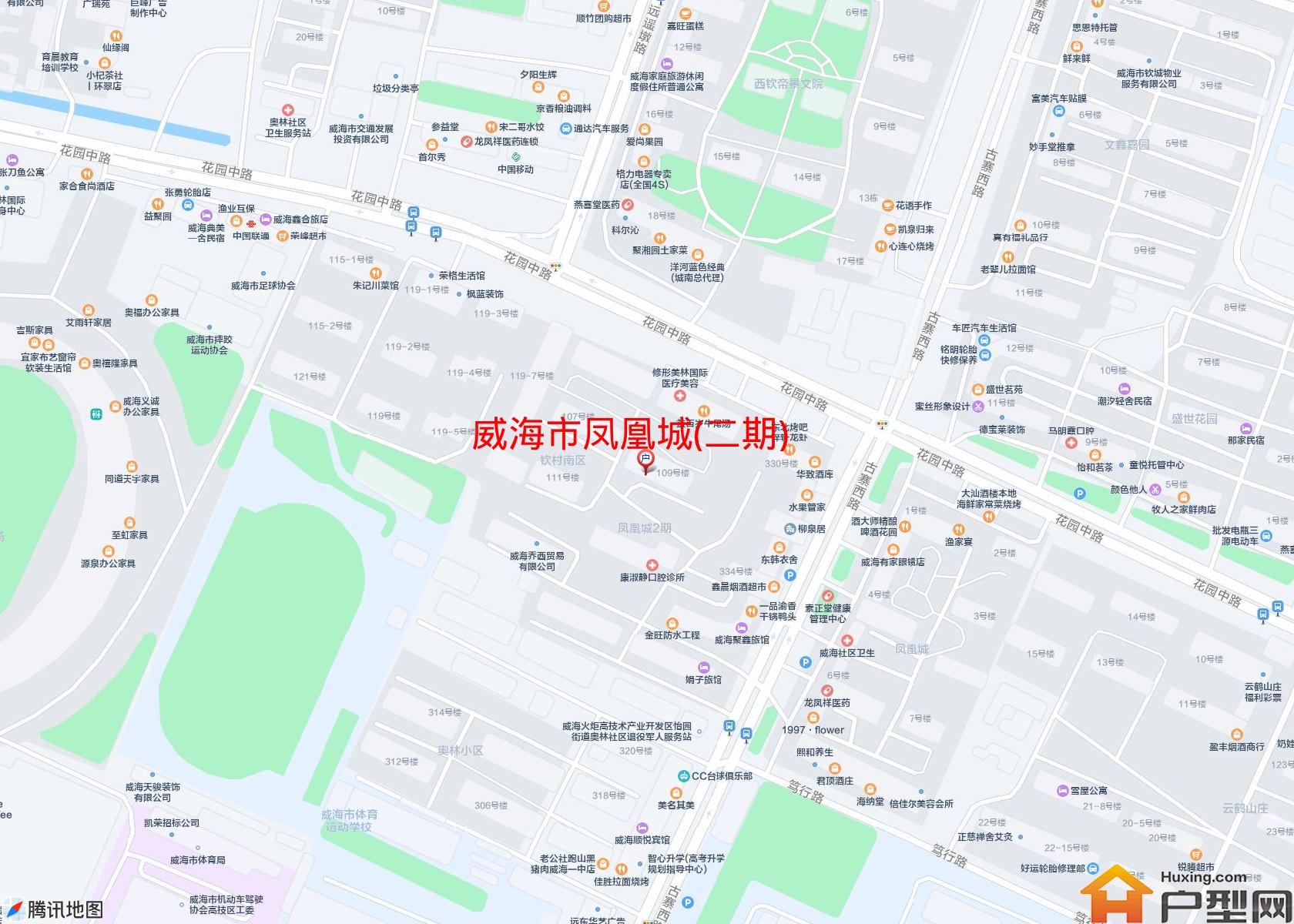 凤凰城(二期)小区 - 户型网