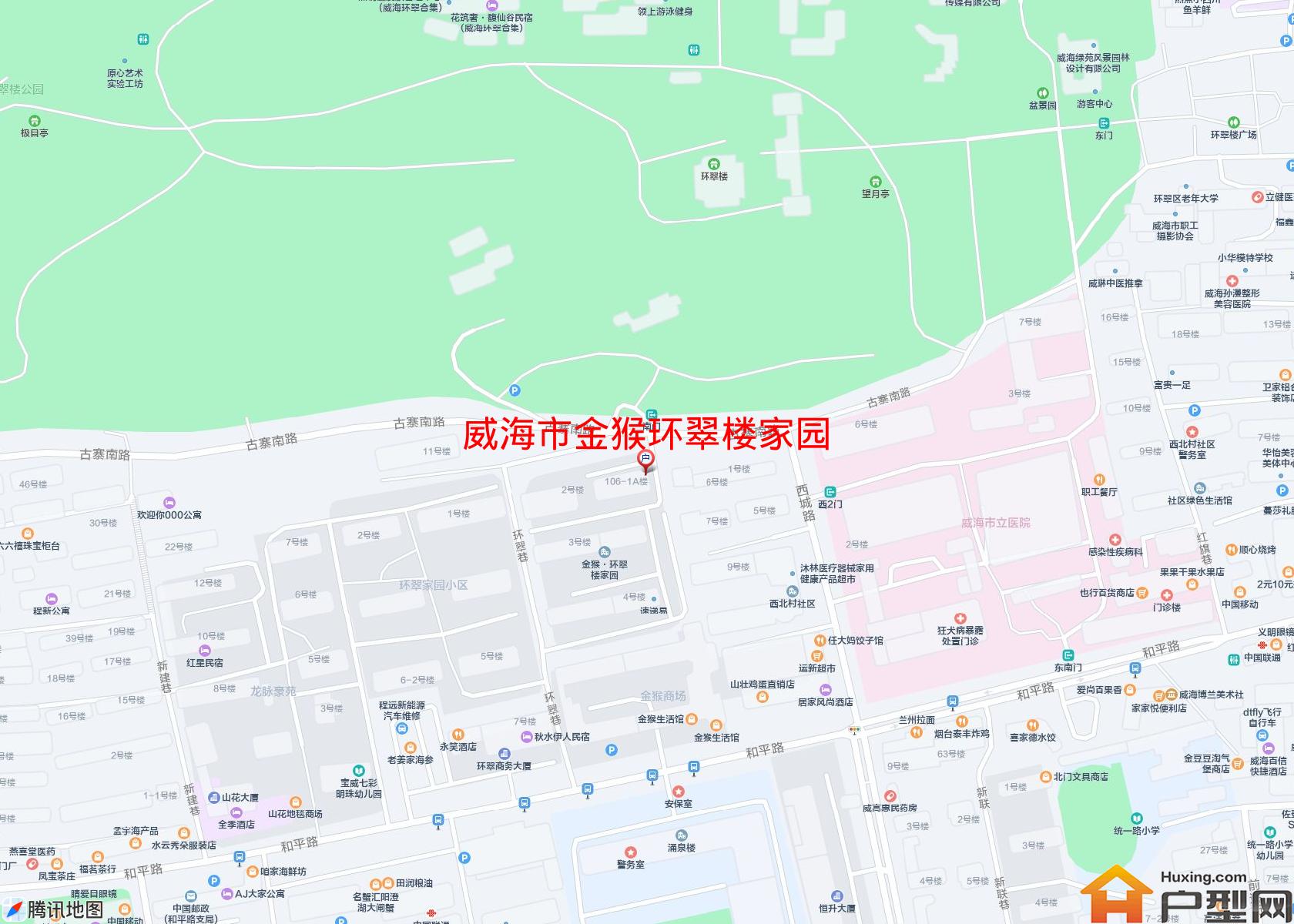 金猴环翠楼家园小区 - 户型网