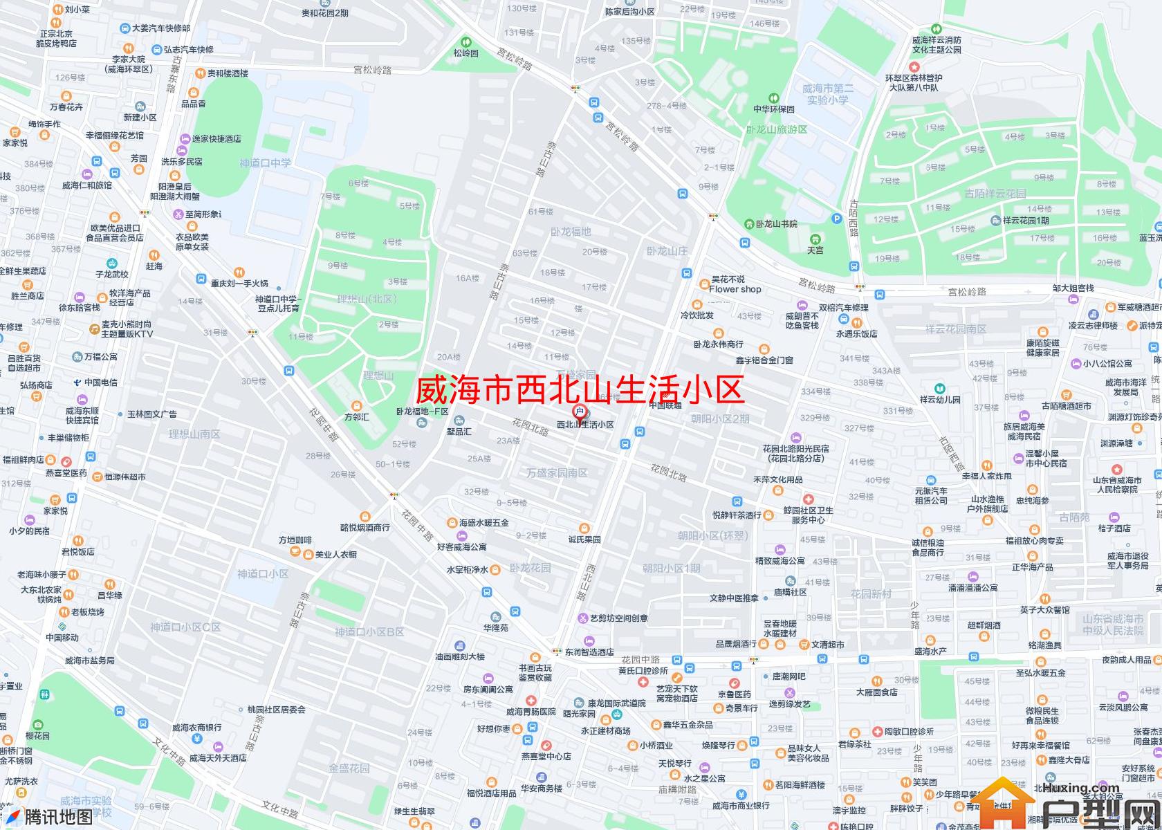 西北山生活小区小区 - 户型网