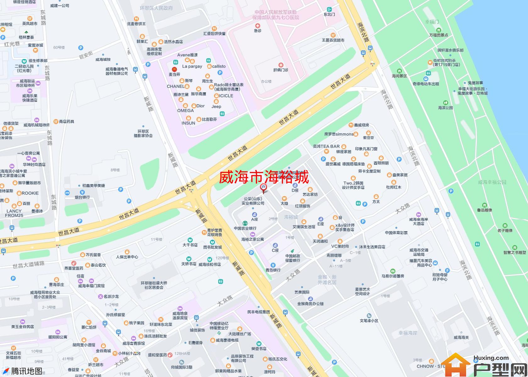 海裕城小区 - 户型网