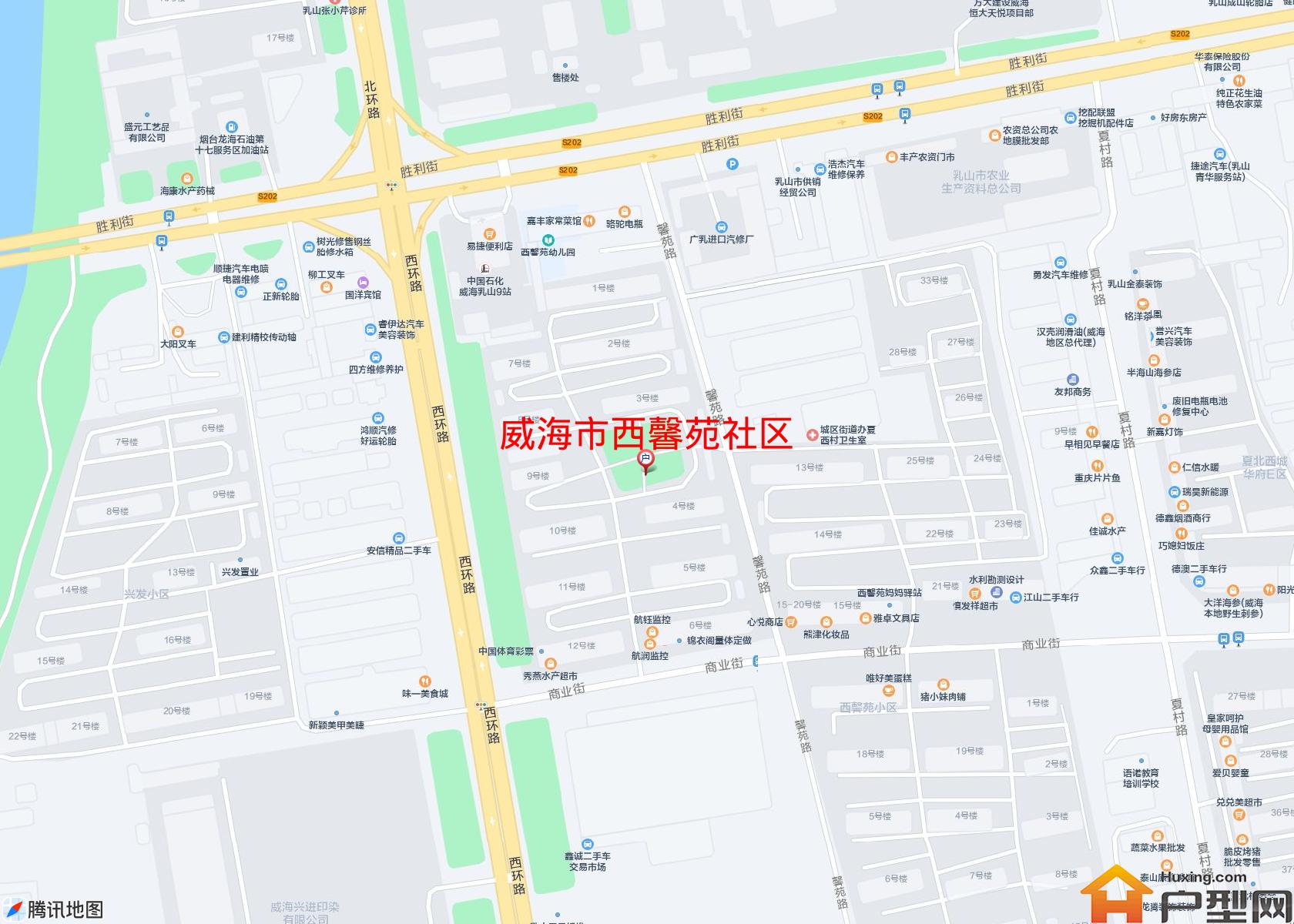 西馨苑社区小区 - 户型网