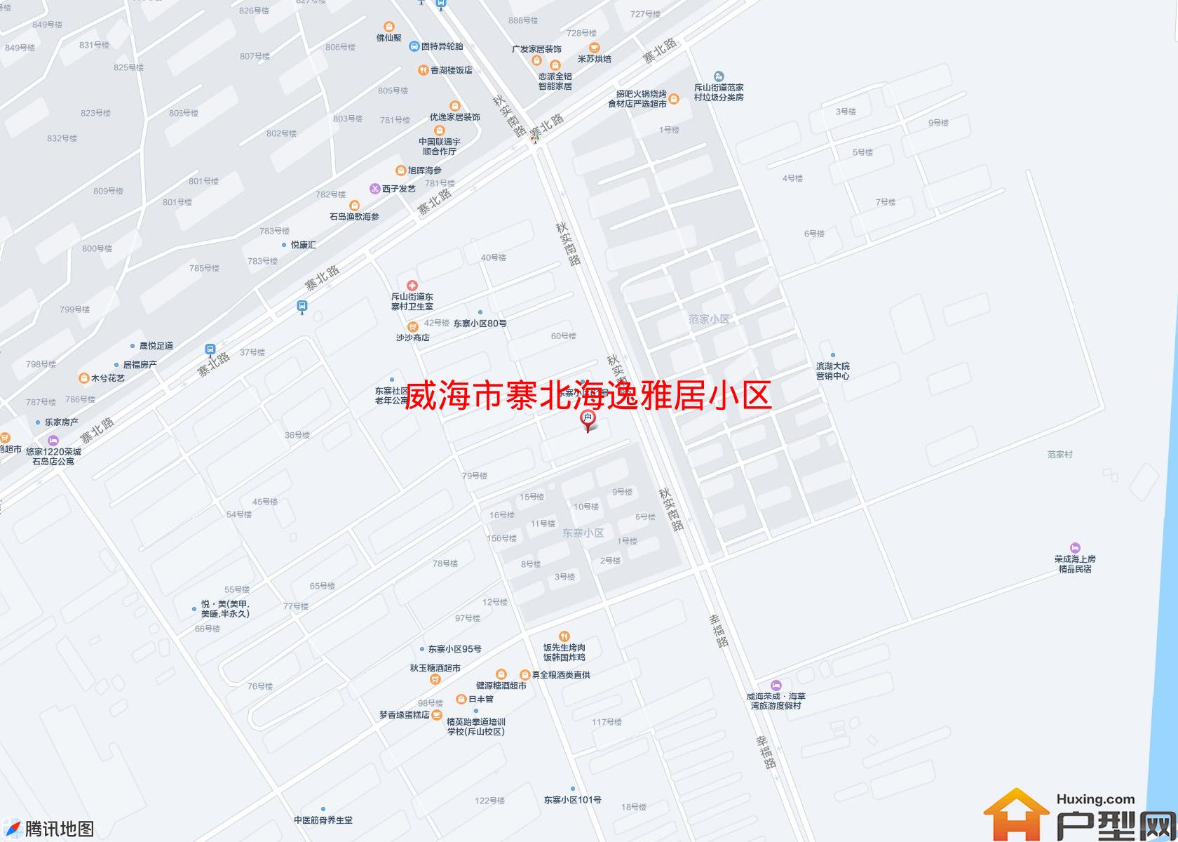 寨北海逸雅居小区小区 - 户型网