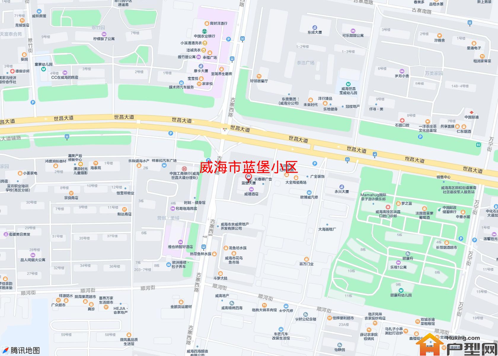 蓝堡小区小区 - 户型网