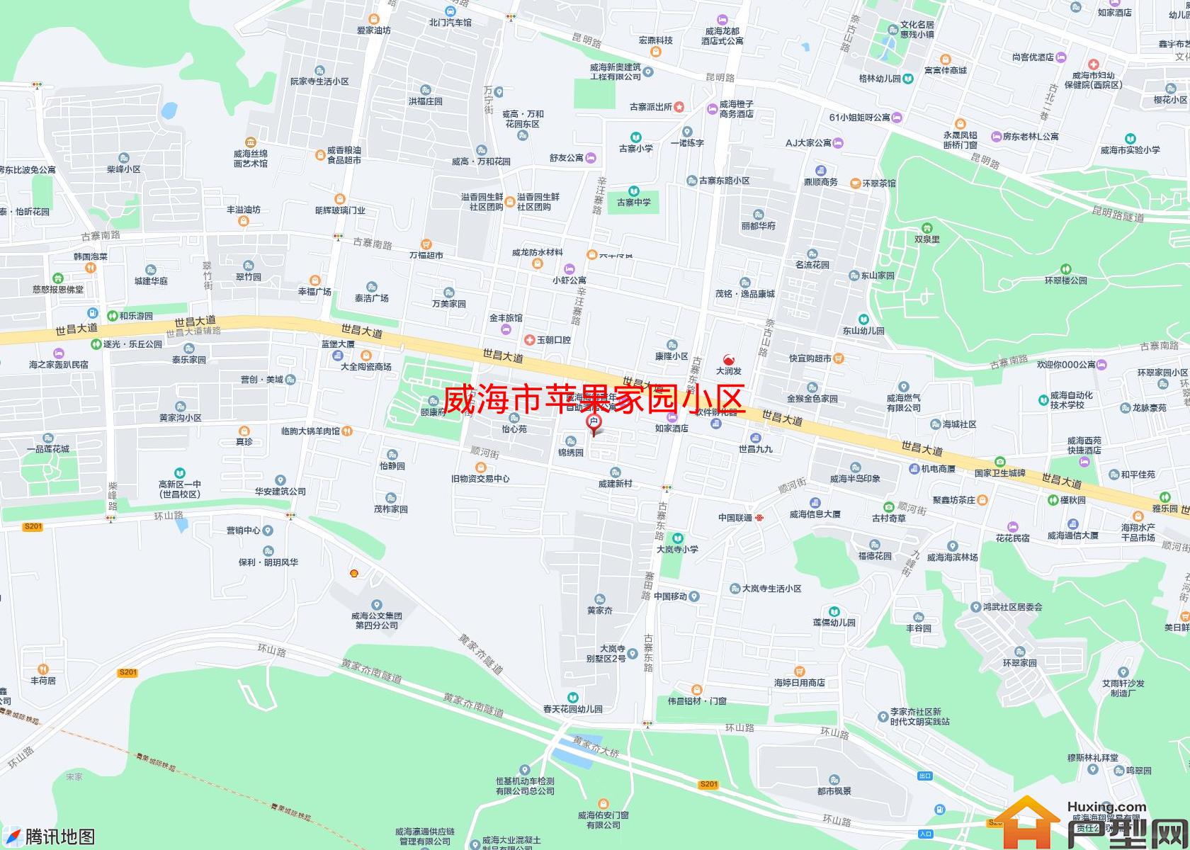 苹果家园小区小区 - 户型网