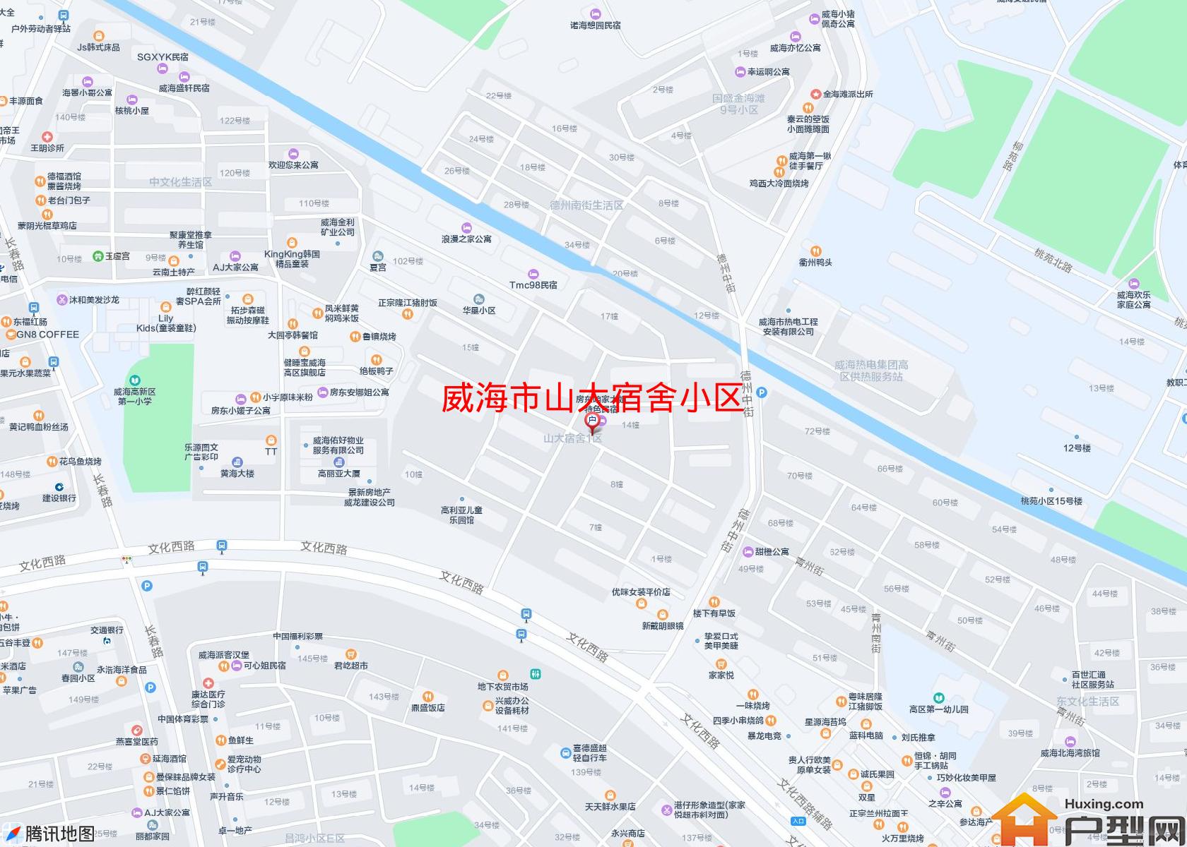 山大宿舍小区小区 - 户型网