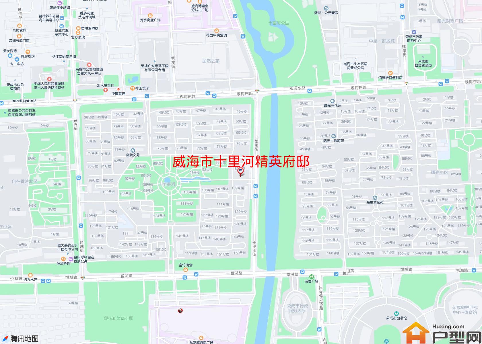 十里河精英府邸小区 - 户型网