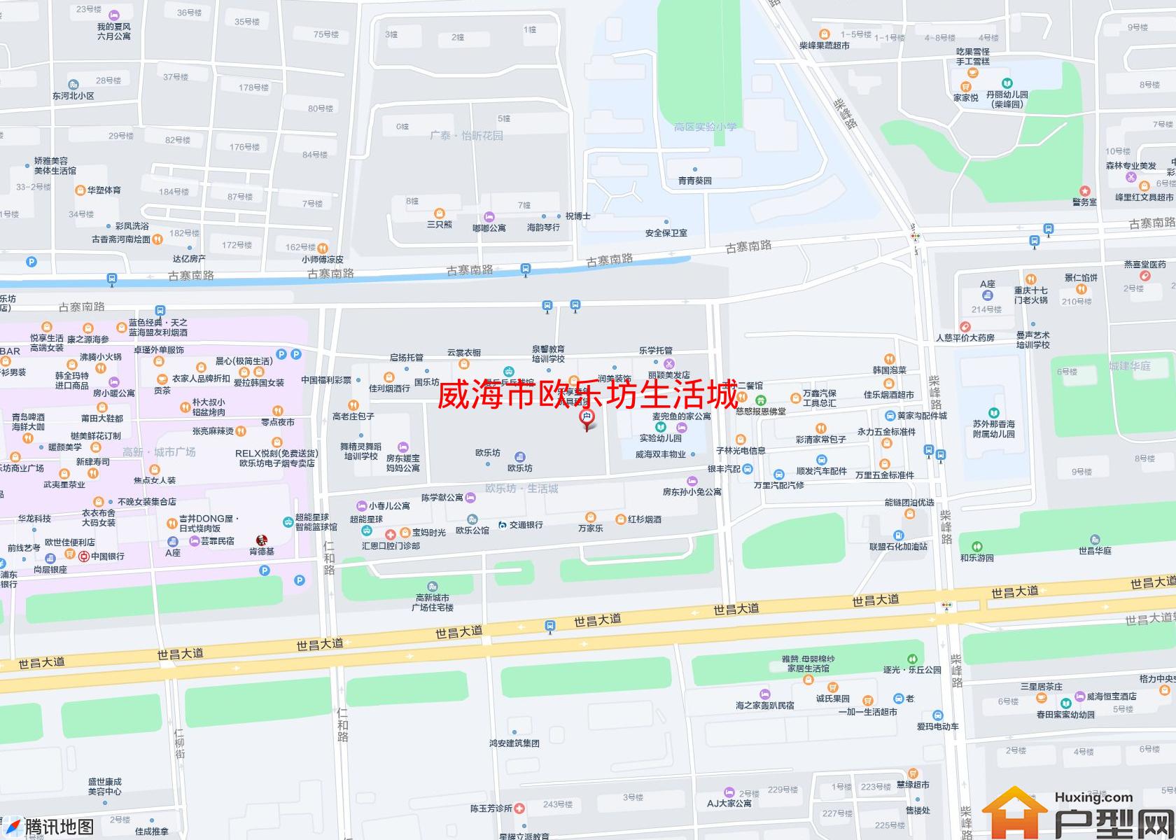 欧乐坊生活城小区 - 户型网