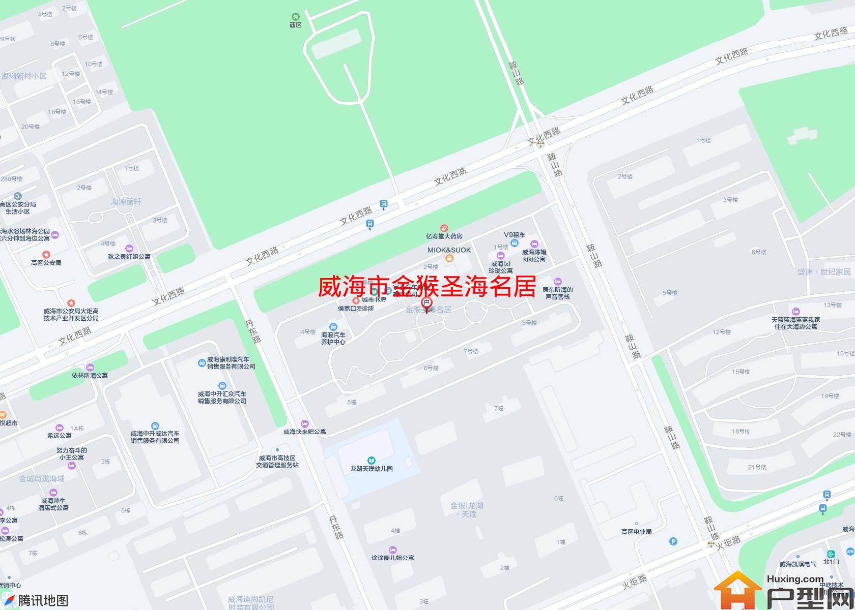 金猴圣海名居小区 - 户型网