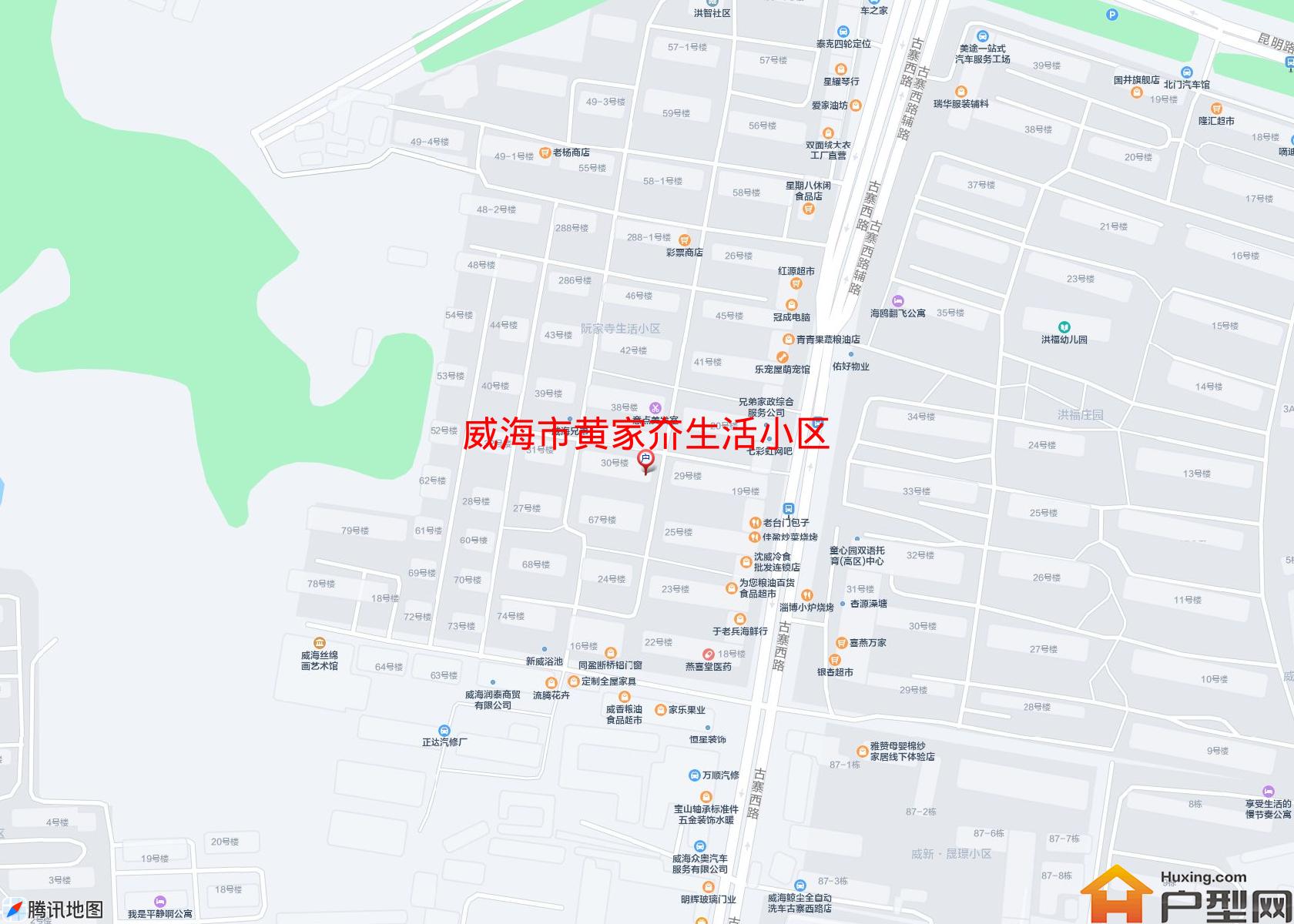 黄家夼生活小区小区 - 户型网