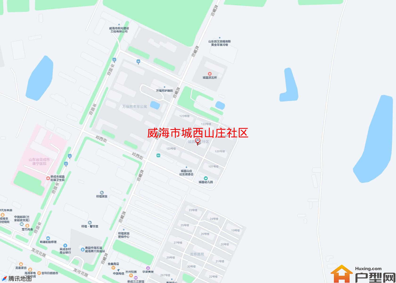 城西山庄社区小区 - 户型网