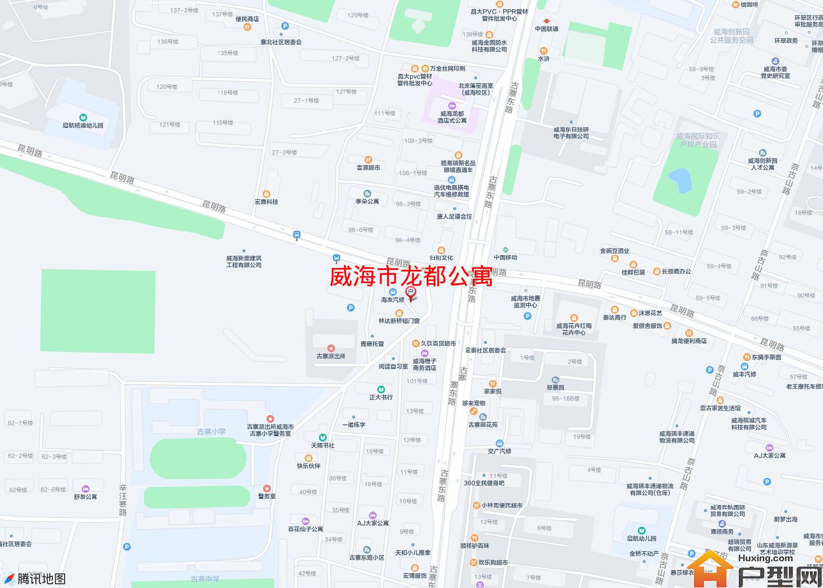 龙都公寓小区 - 户型网