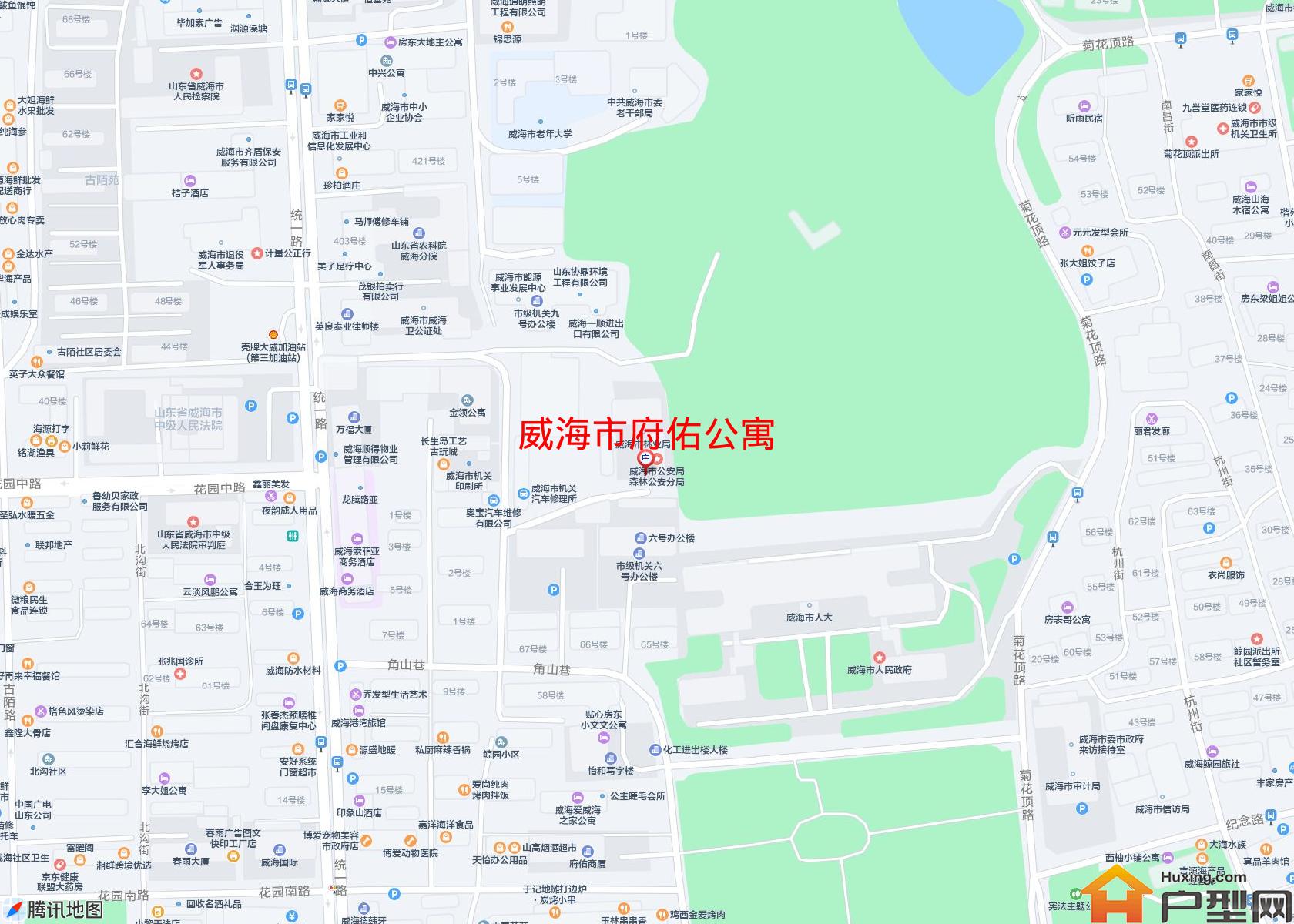 府佑公寓小区 - 户型网