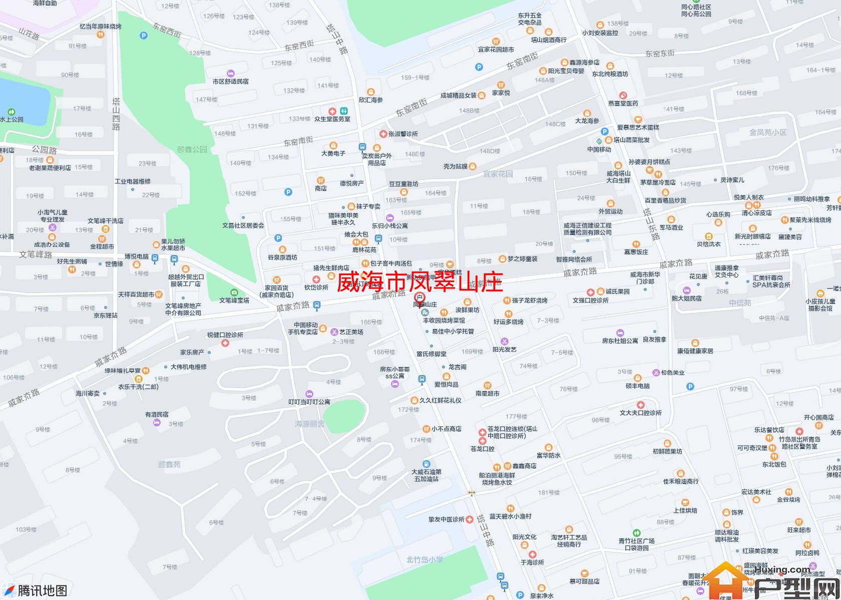 凤翠山庄小区 - 户型网