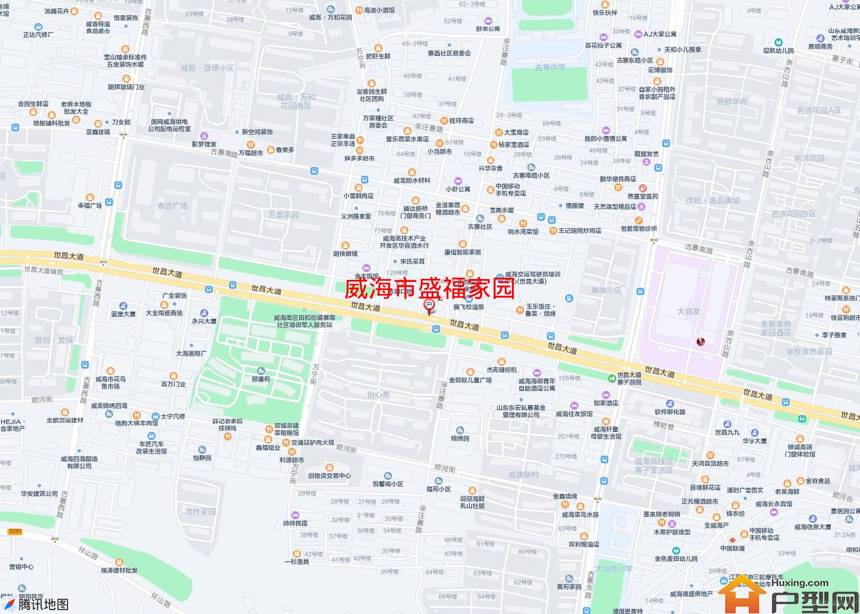 盛福家园小区 - 户型网