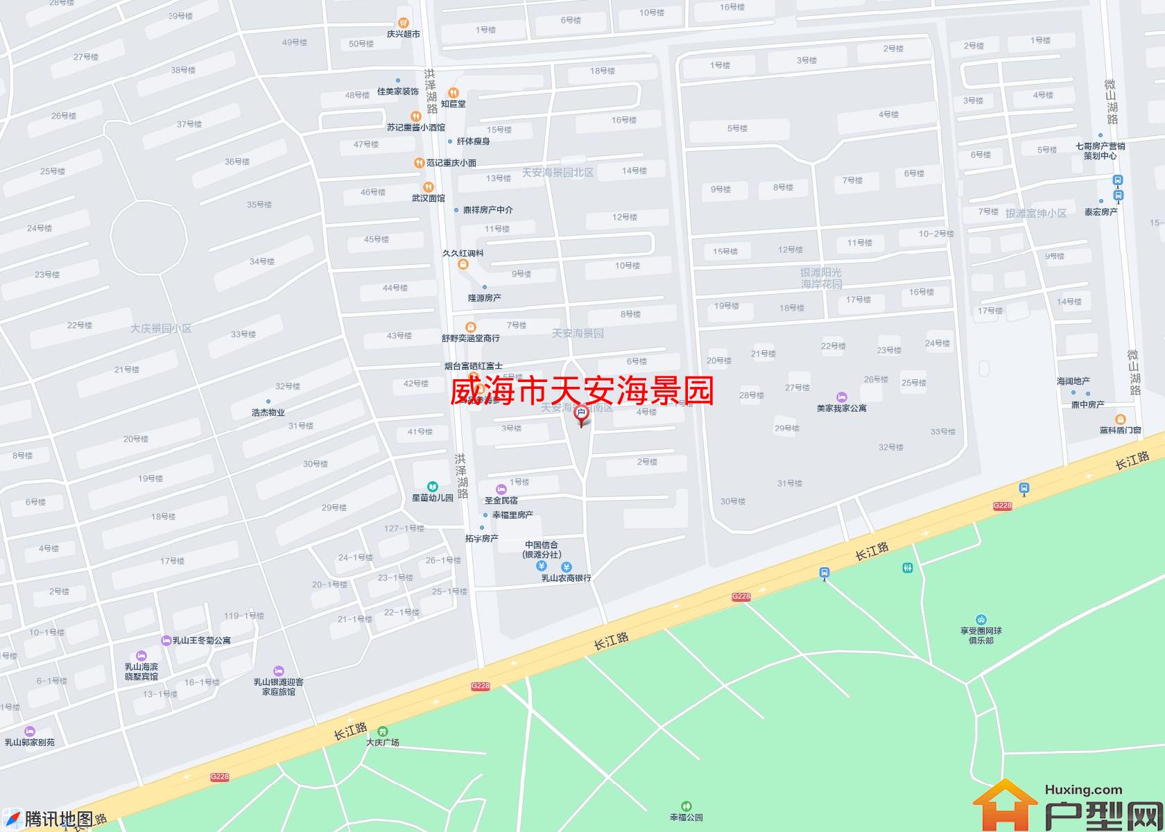 天安海景园小区 - 户型网