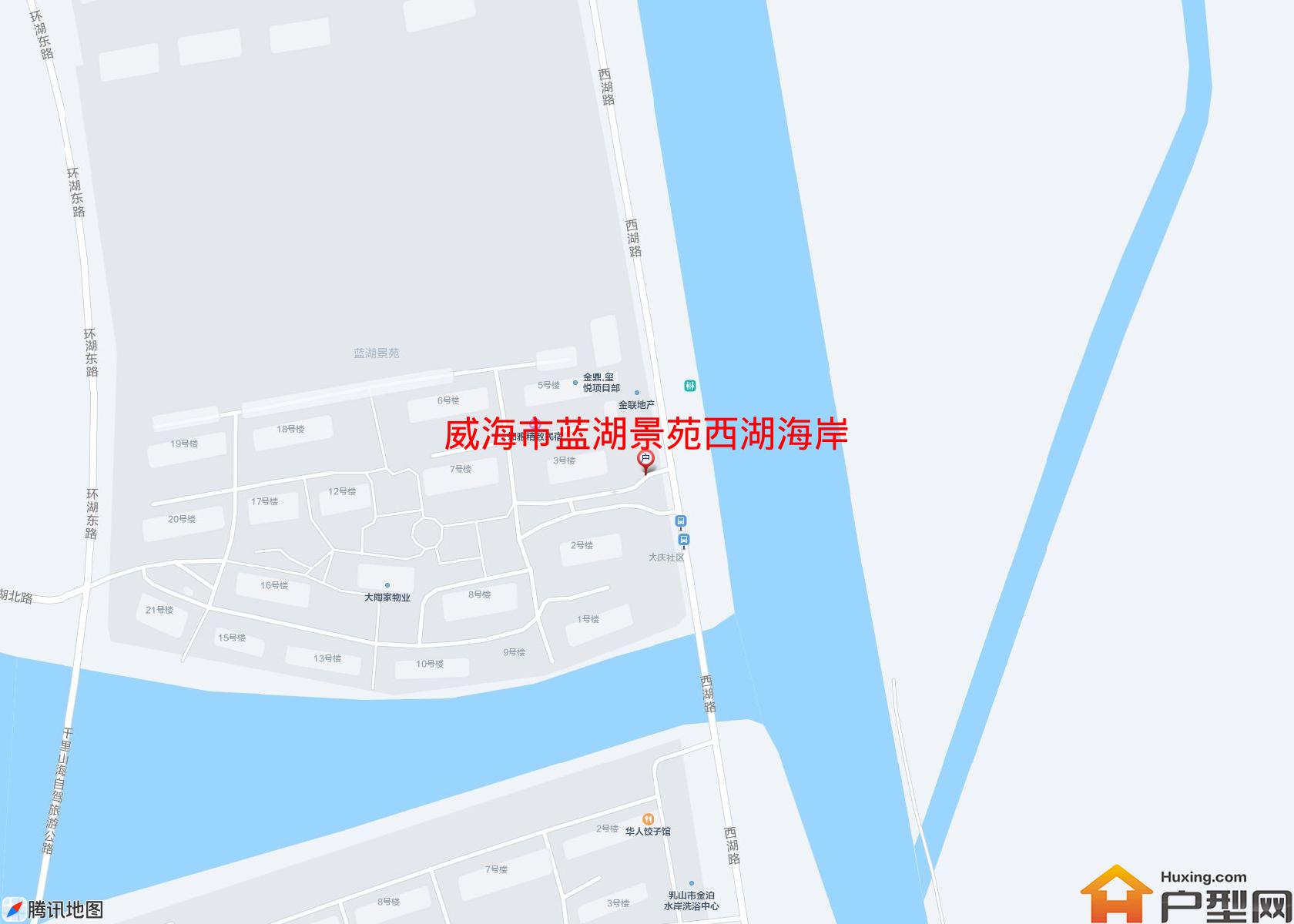 蓝湖景苑西湖海岸小区 - 户型网