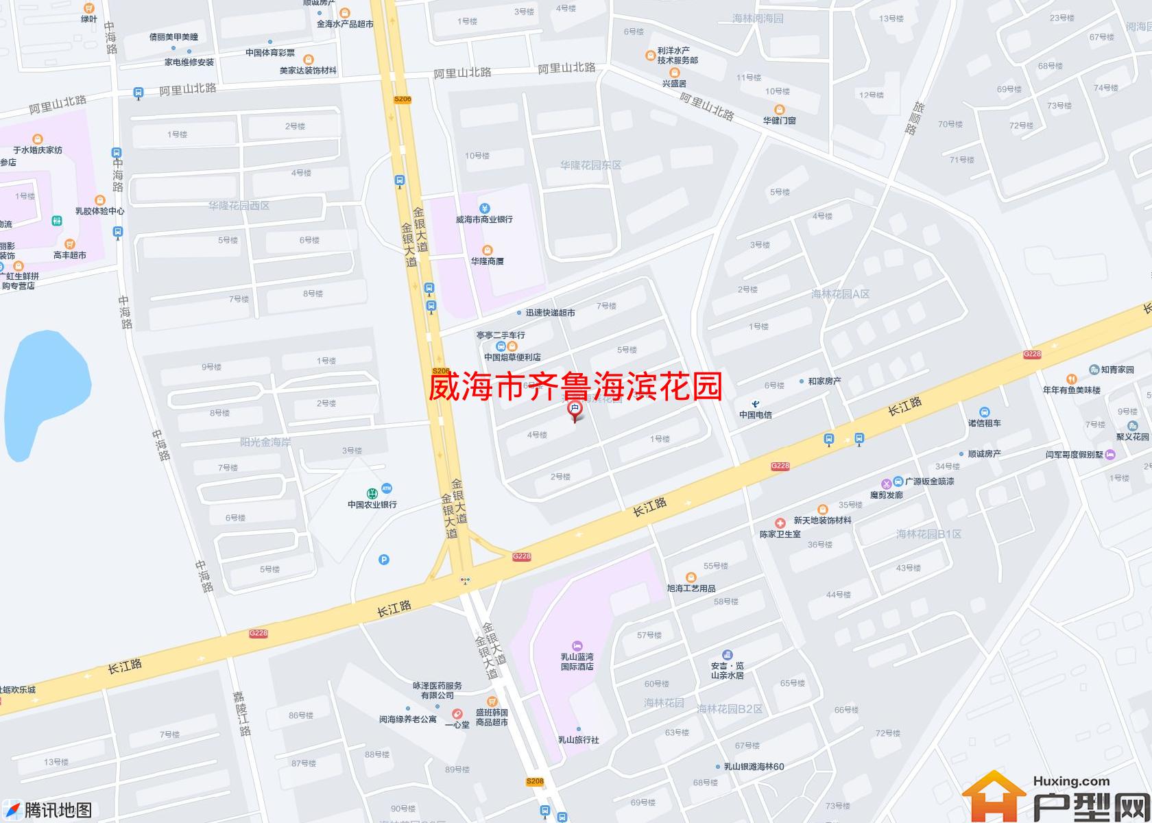 齐鲁海滨花园小区 - 户型网