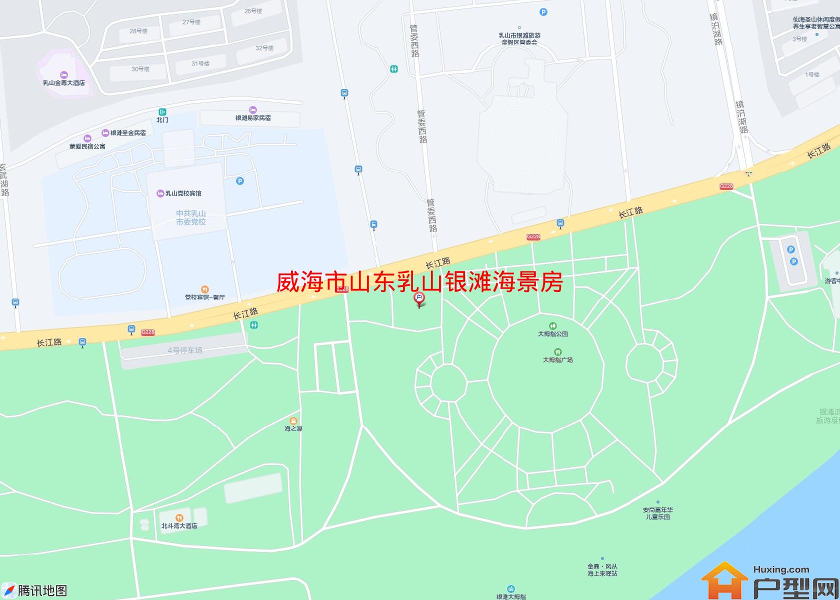 山东乳山银滩海景房小区 - 户型网