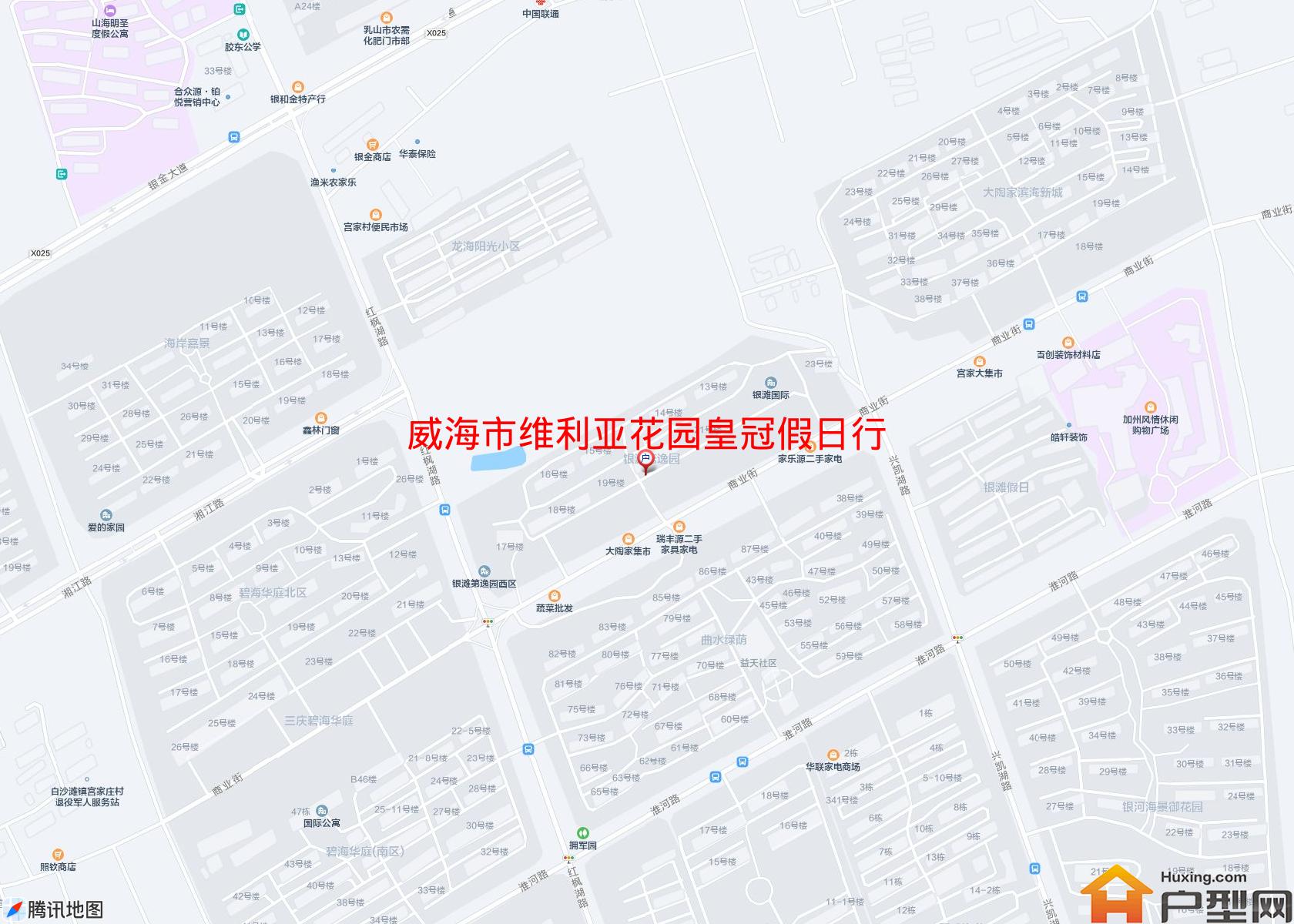 维利亚花园皇冠假日行馆小区 - 户型网