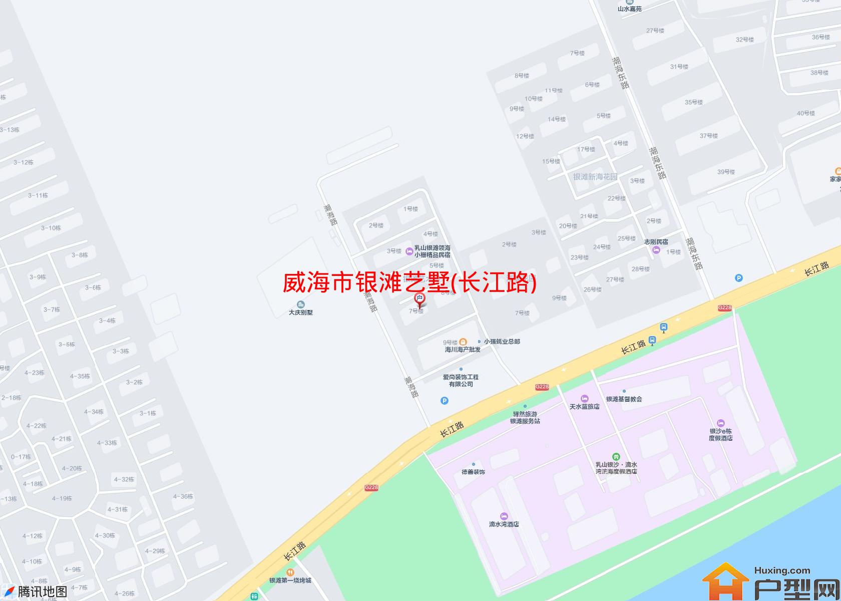 银滩艺墅(长江路)小区 - 户型网