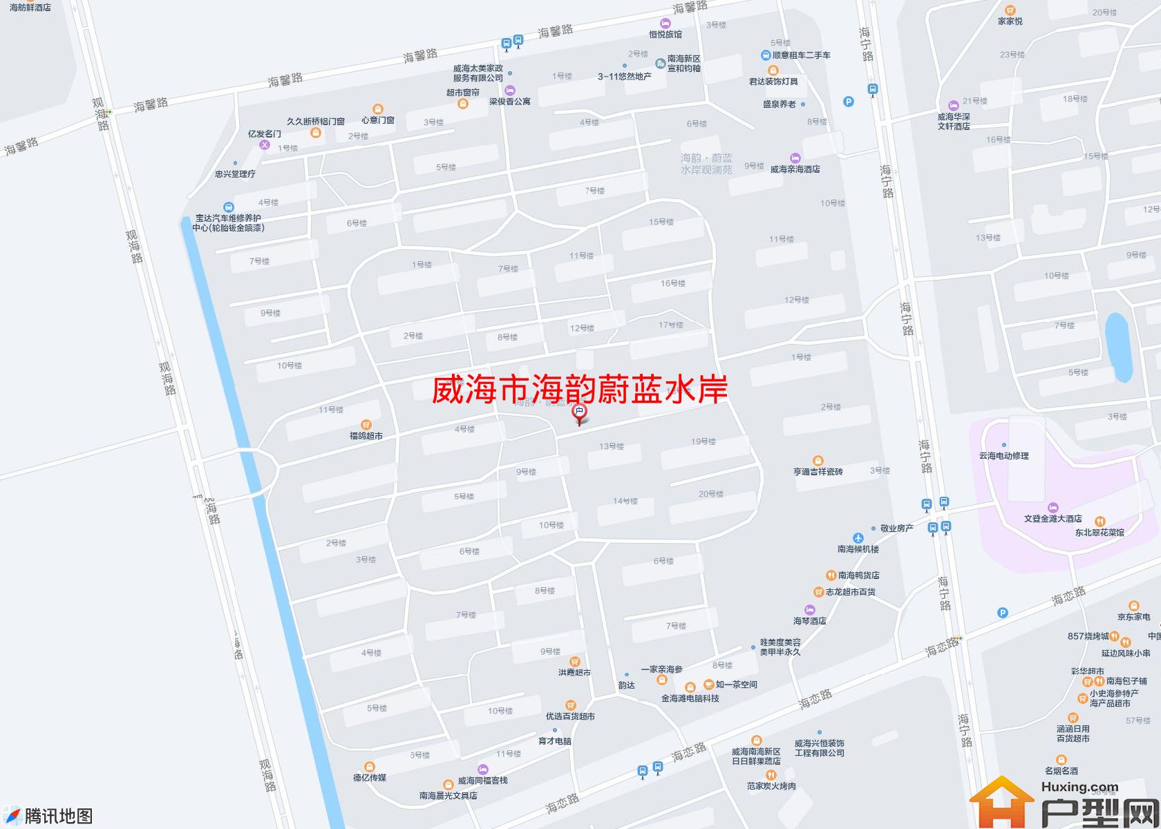 海韵蔚蓝水岸小区 - 户型网
