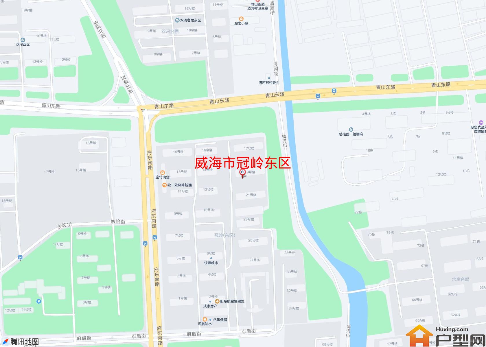 冠岭东区小区 - 户型网