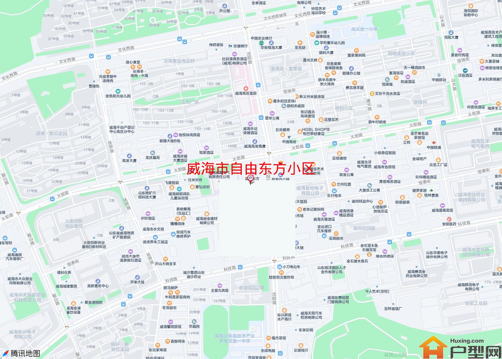 自由东方小区小区 - 户型网