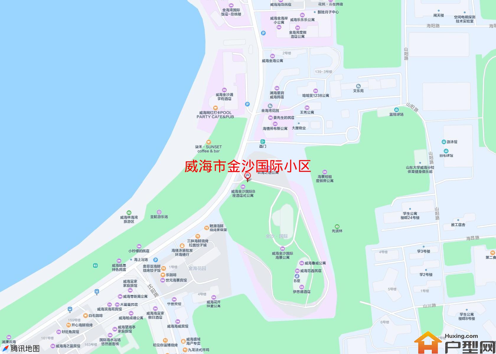 金沙国际小区小区 - 户型网