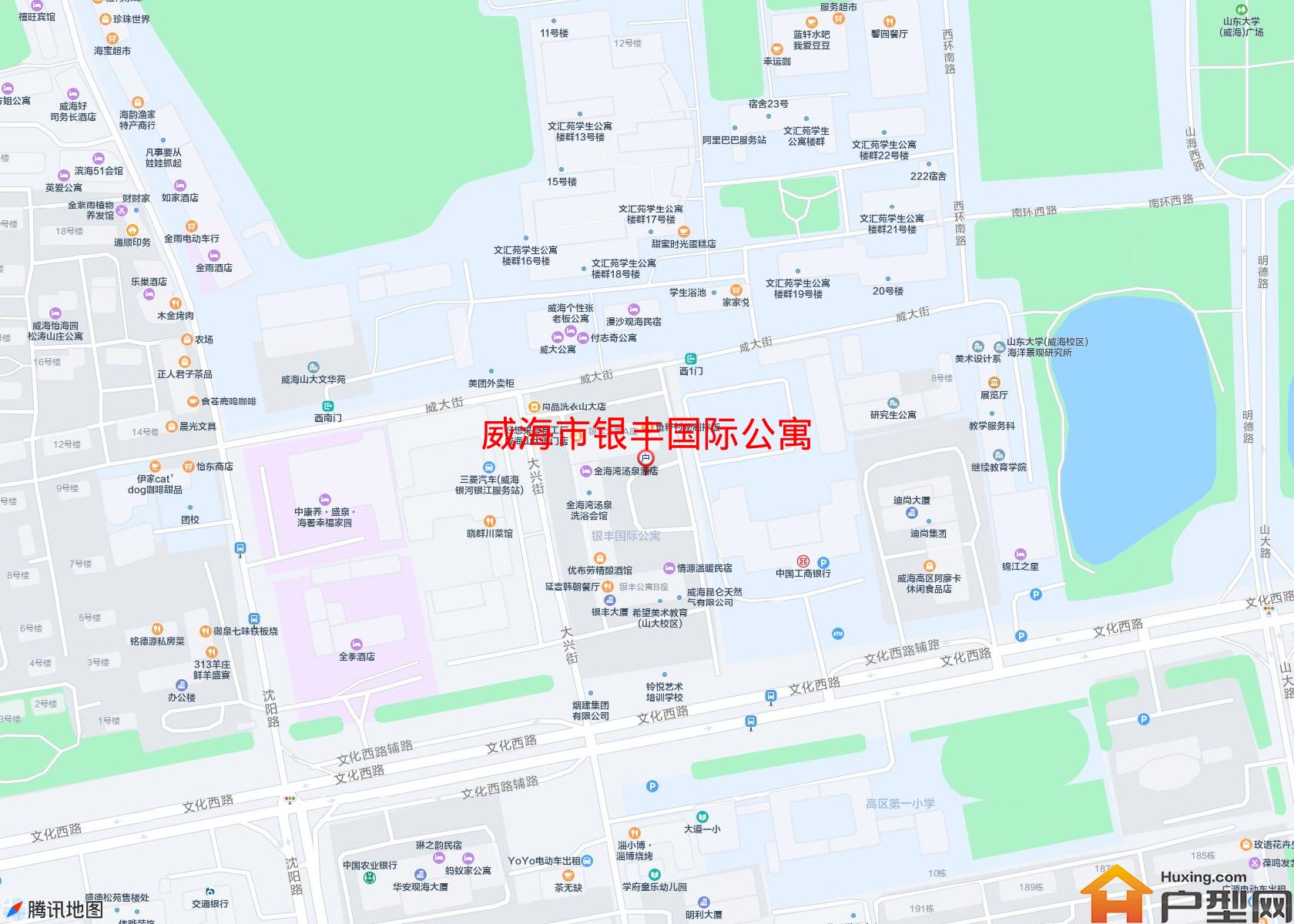 银丰国际公寓小区 - 户型网