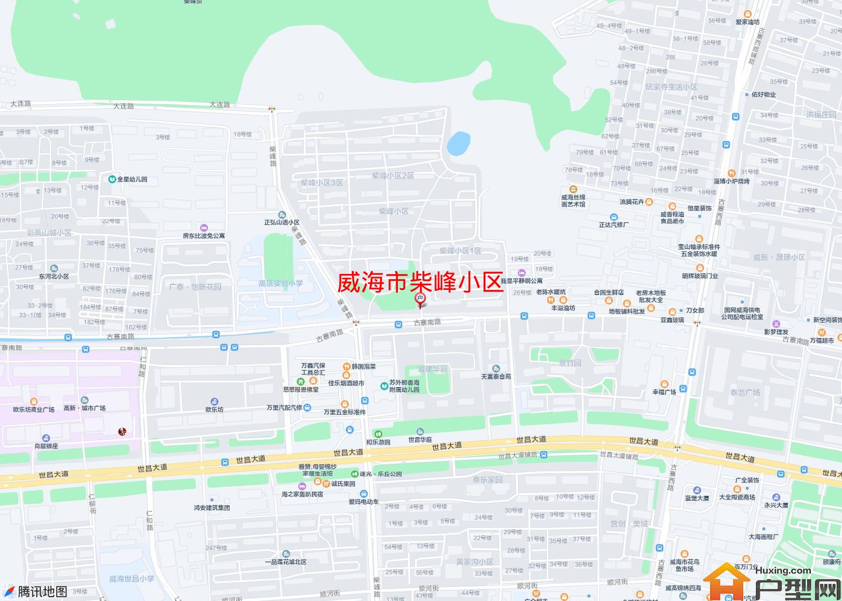 柴峰小区小区 - 户型网