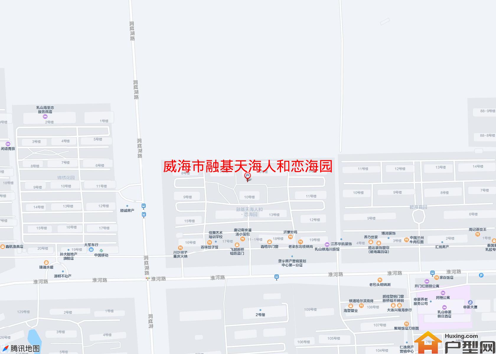 融基天海人和恋海园小区 - 户型网