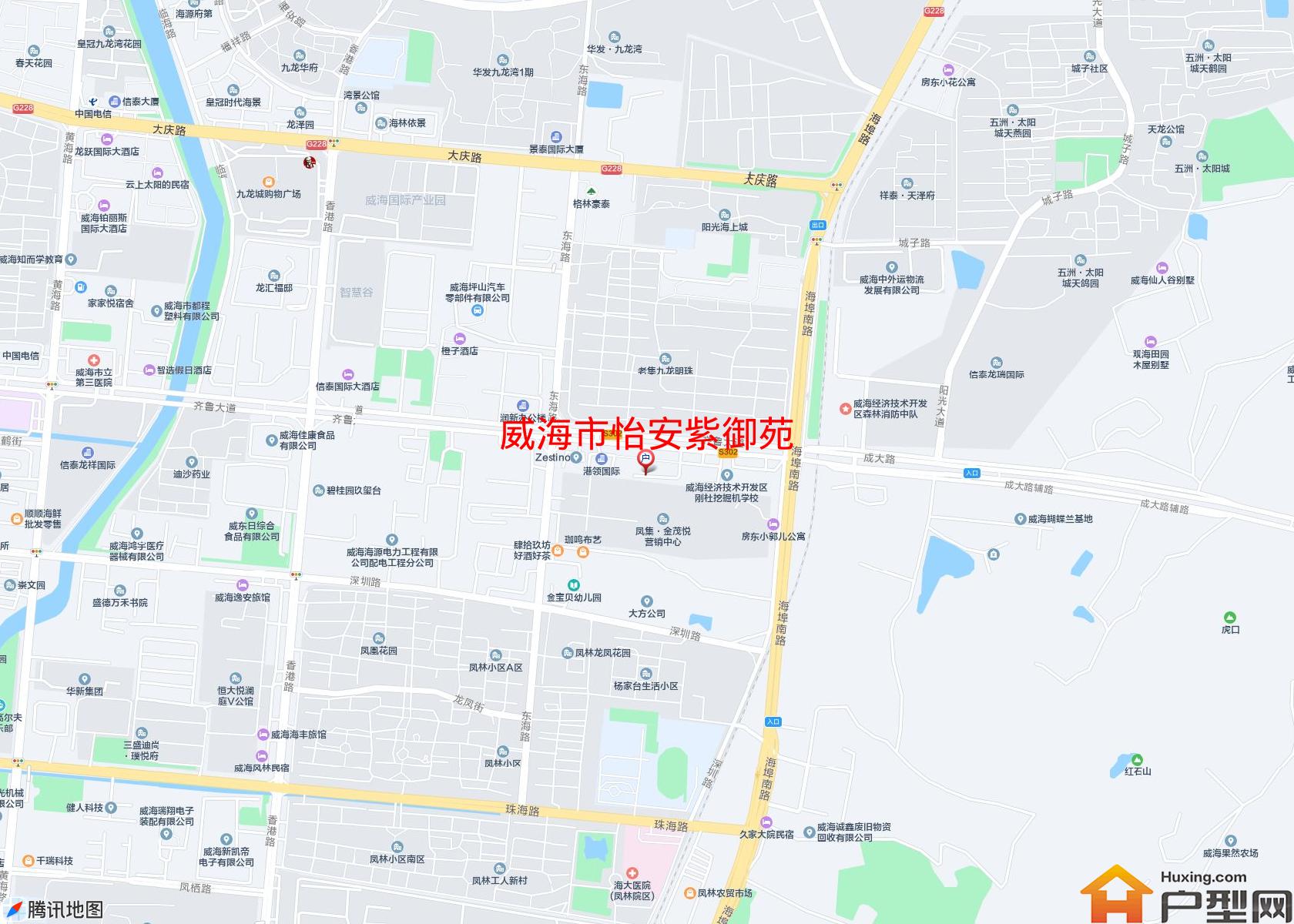 怡安紫御苑小区 - 户型网