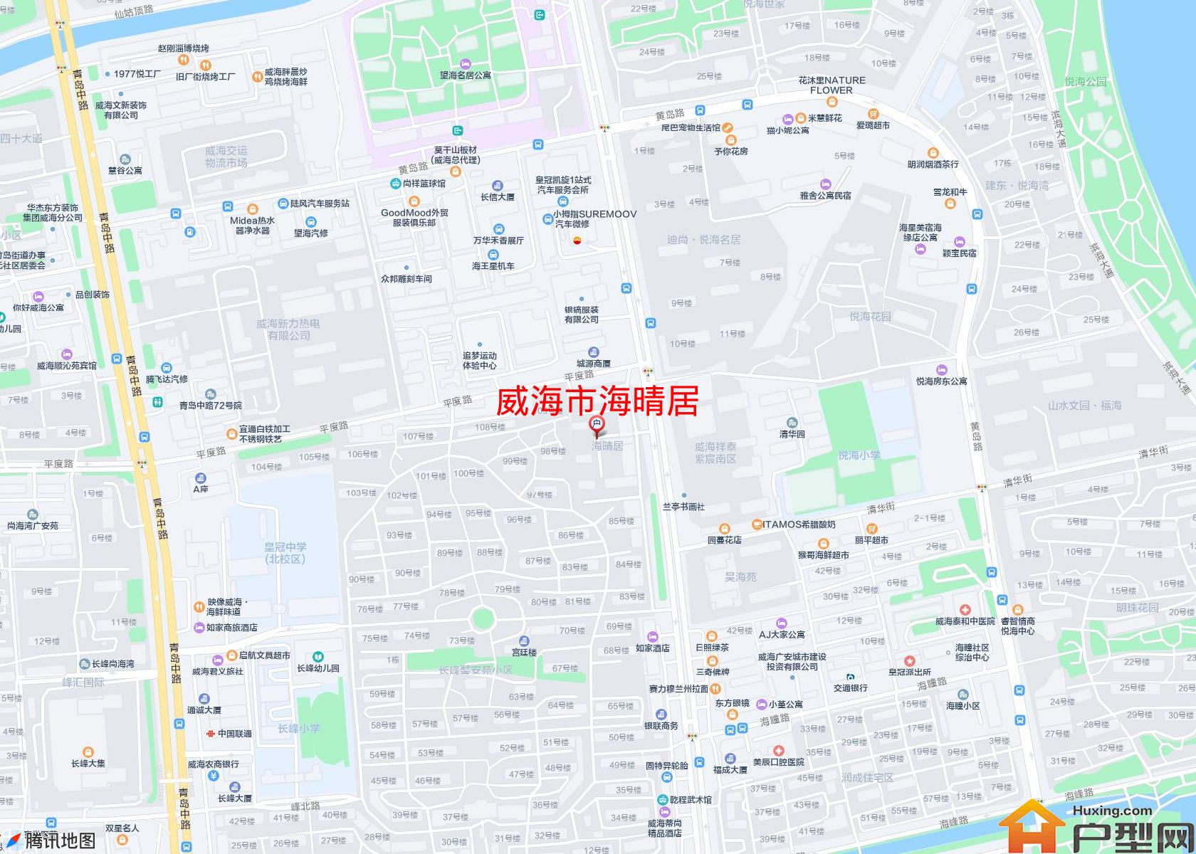 海晴居小区 - 户型网