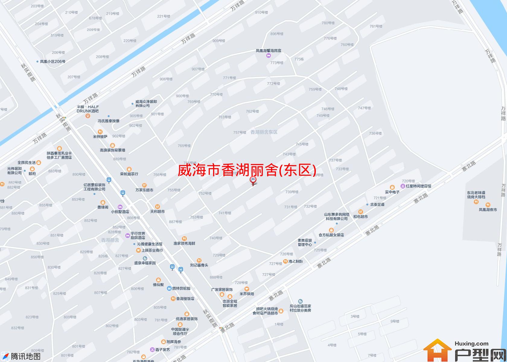 香湖丽舍(东区)小区 - 户型网