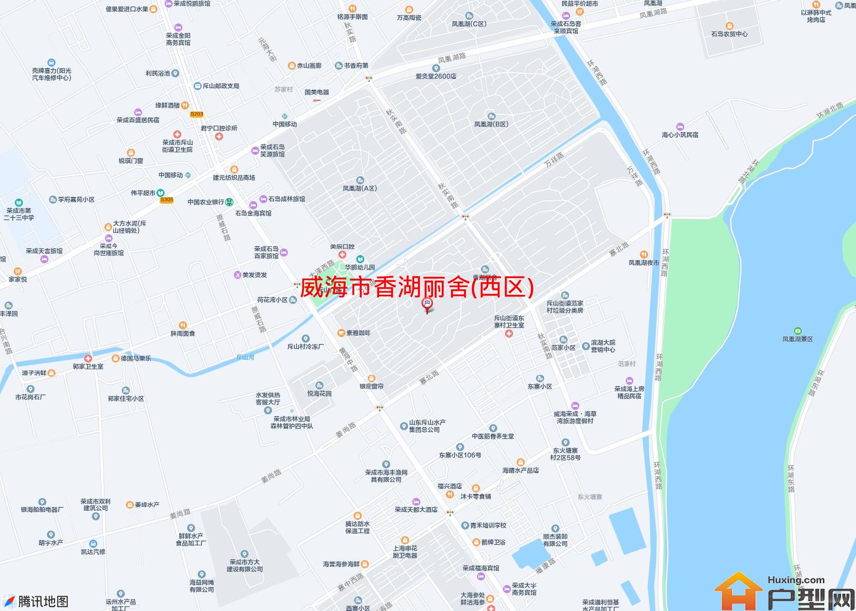 香湖丽舍(西区)小区 - 户型网