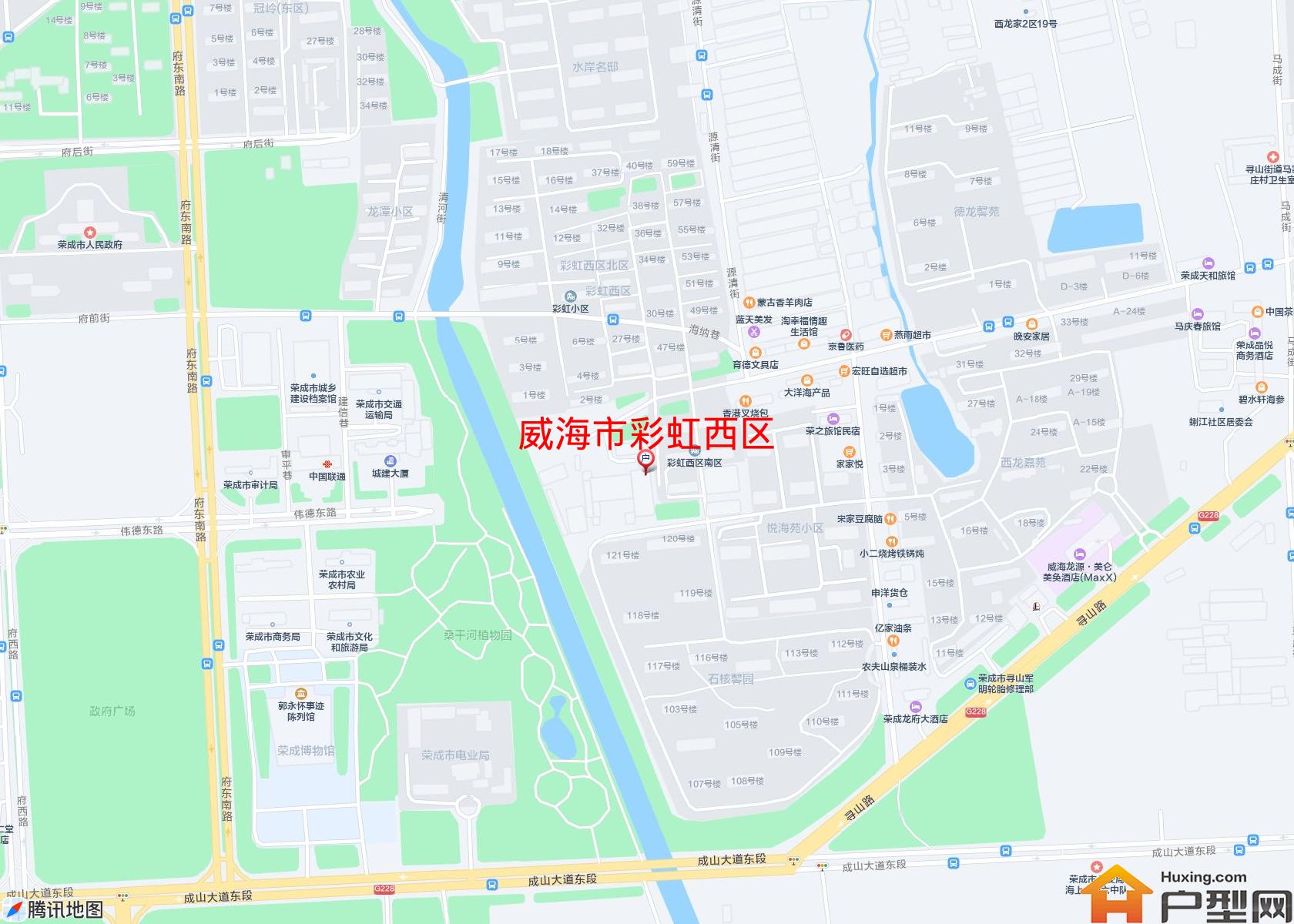 彩虹西区小区 - 户型网