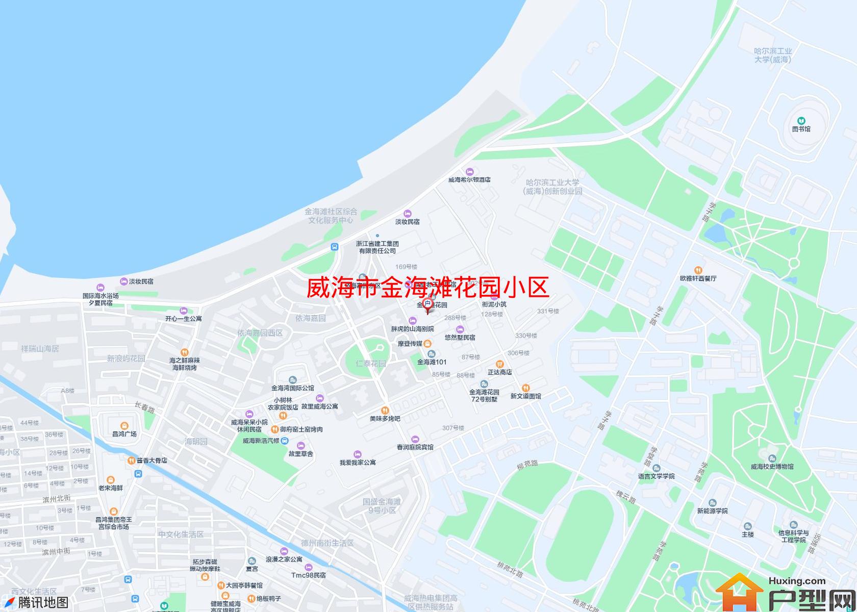金海滩花园小区小区 - 户型网