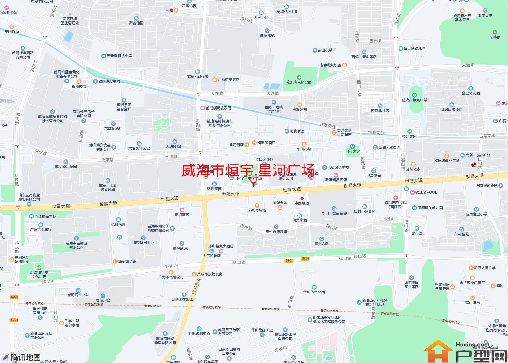 恒宇 . 星河广场小区 - 户型网