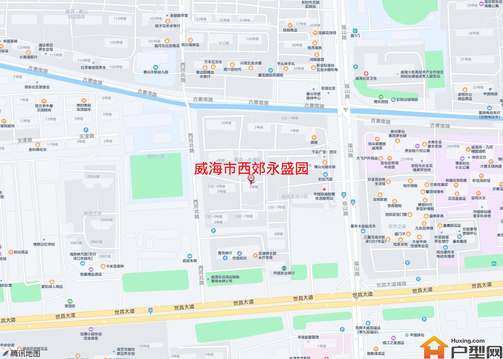 西郊永盛园小区 - 户型网