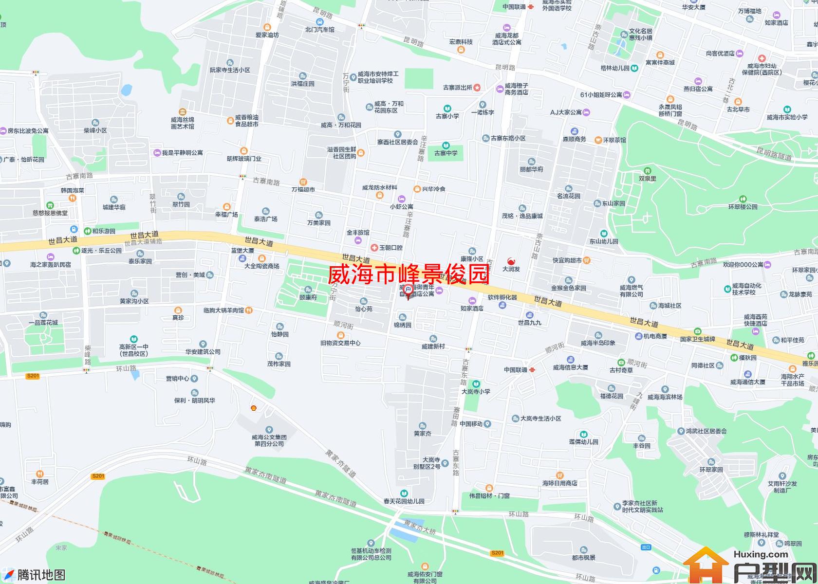 峰景俊园小区 - 户型网