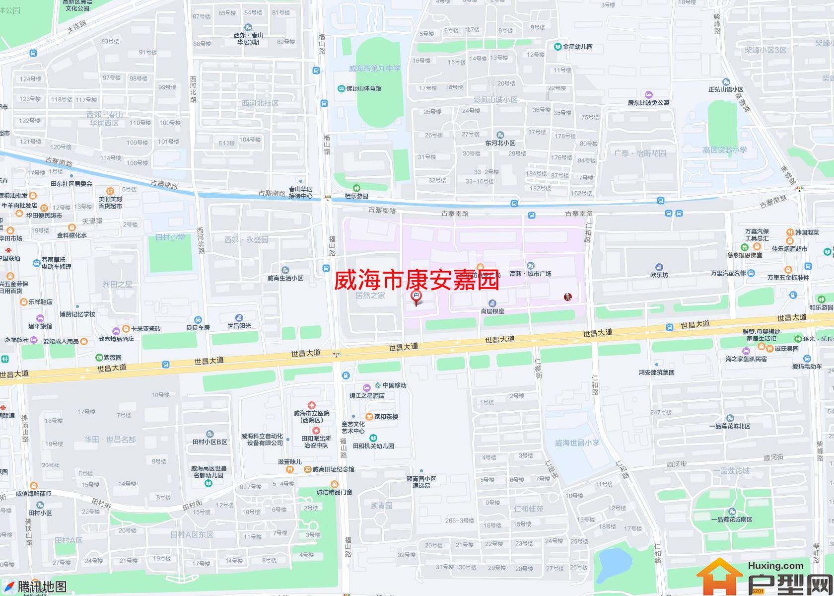 康安嘉园小区 - 户型网