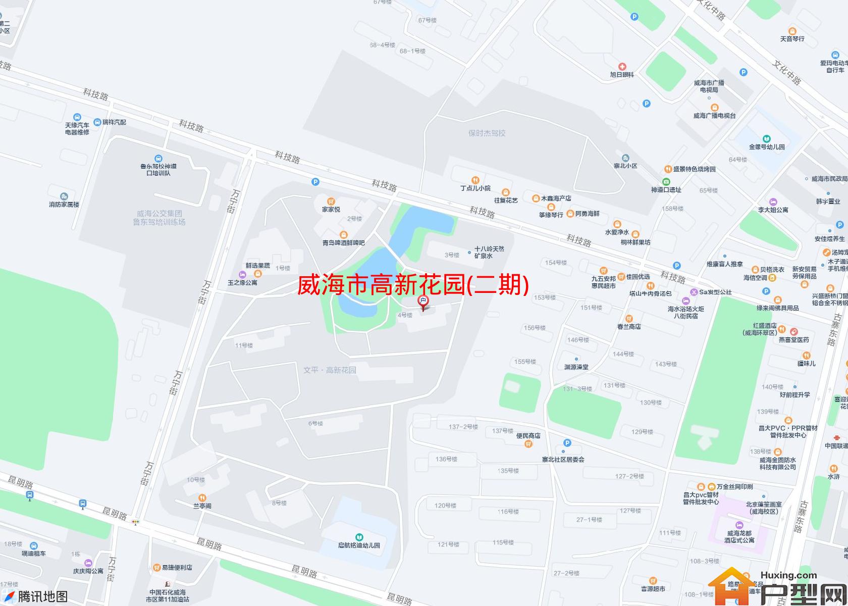 高新花园(二期)小区 - 户型网
