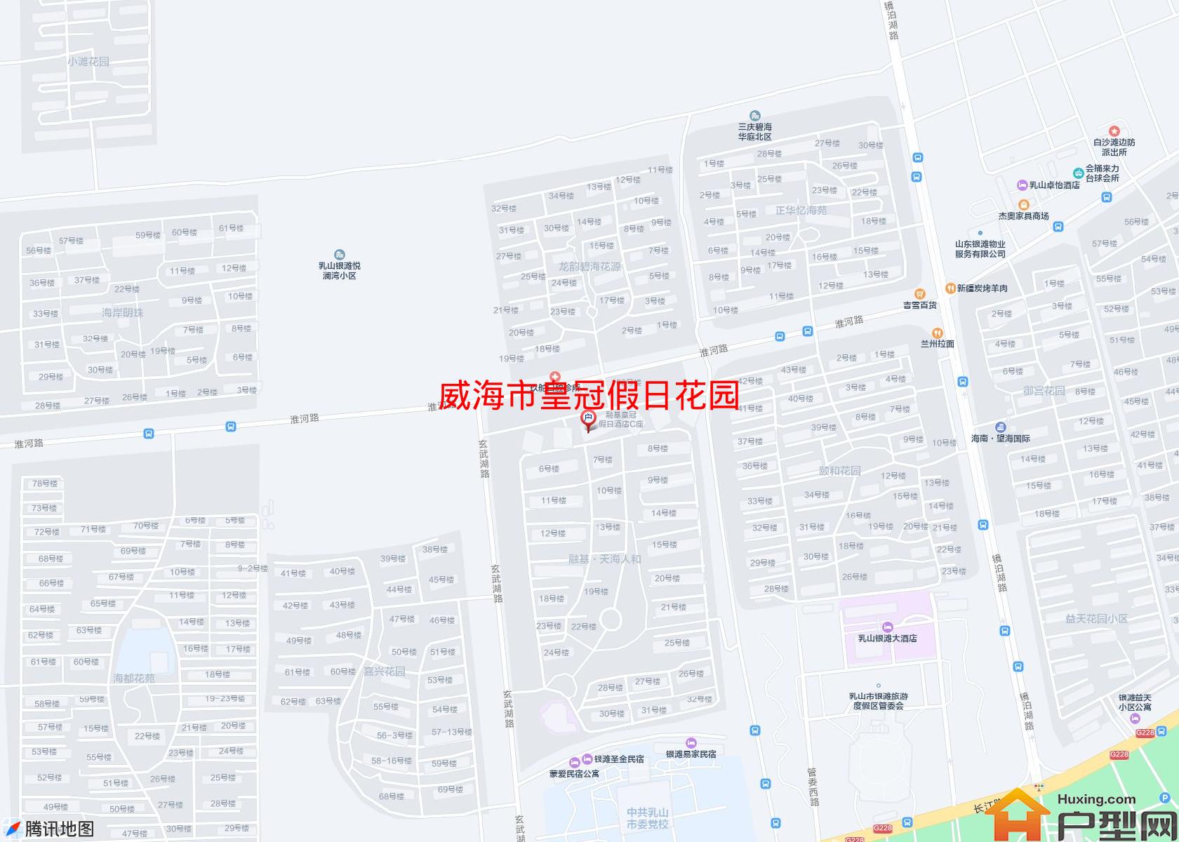 皇冠假日花园小区 - 户型网