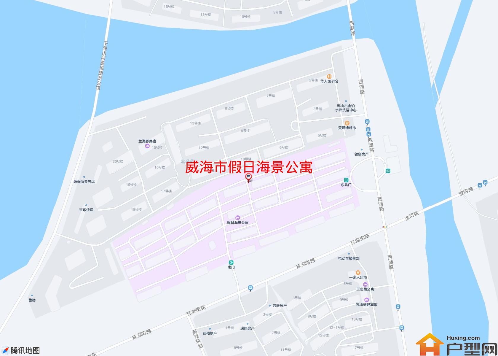 假日海景公寓小区 - 户型网