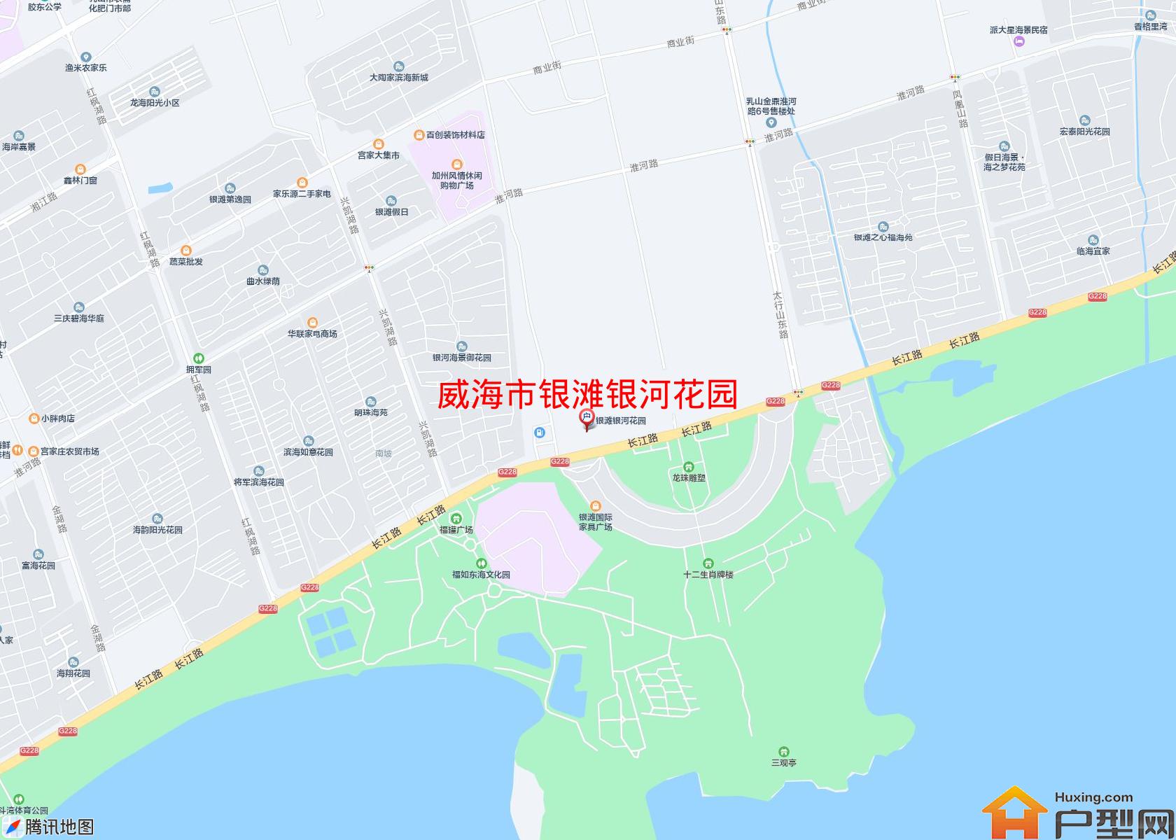 银滩银河花园小区 - 户型网