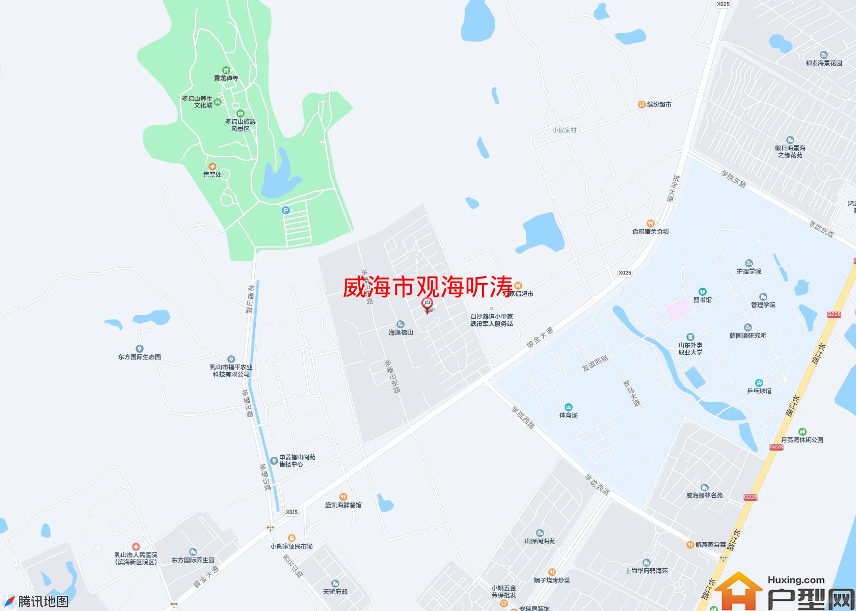 观海听涛小区 - 户型网