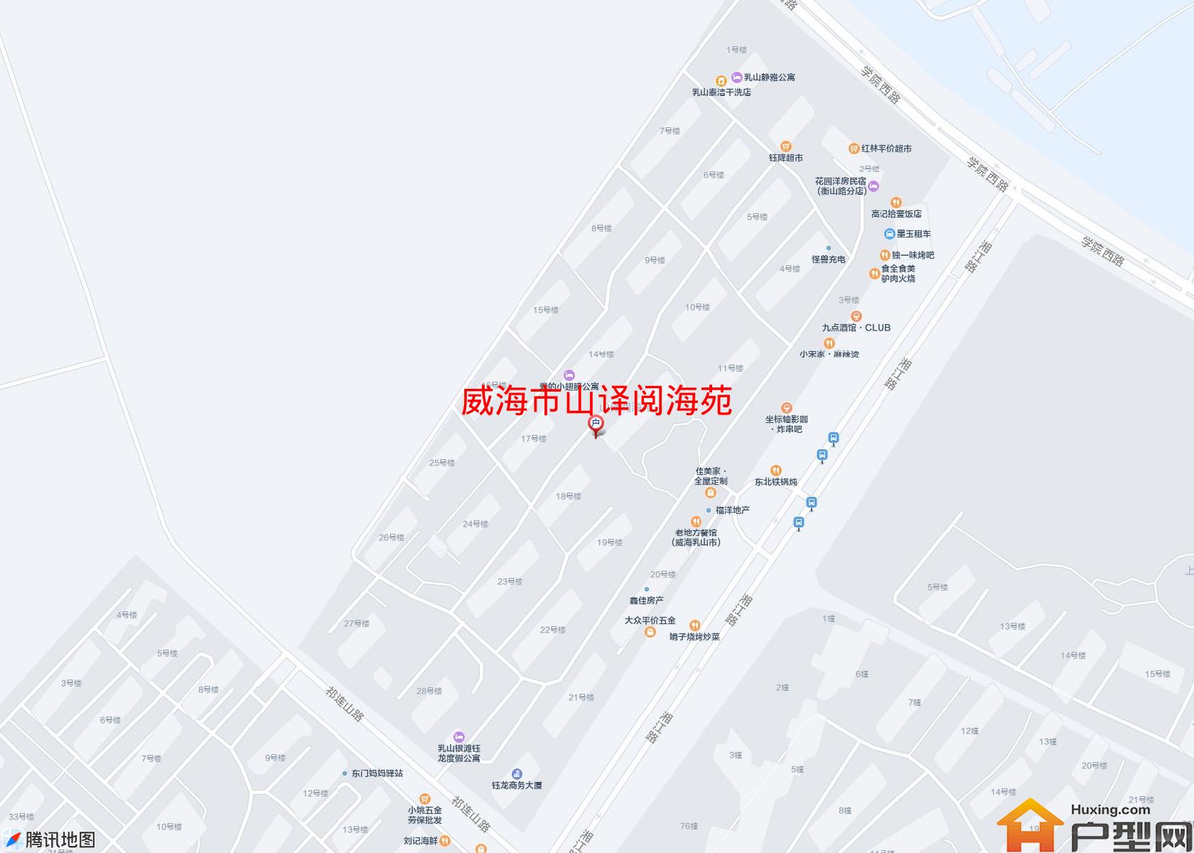 山译阅海苑小区 - 户型网