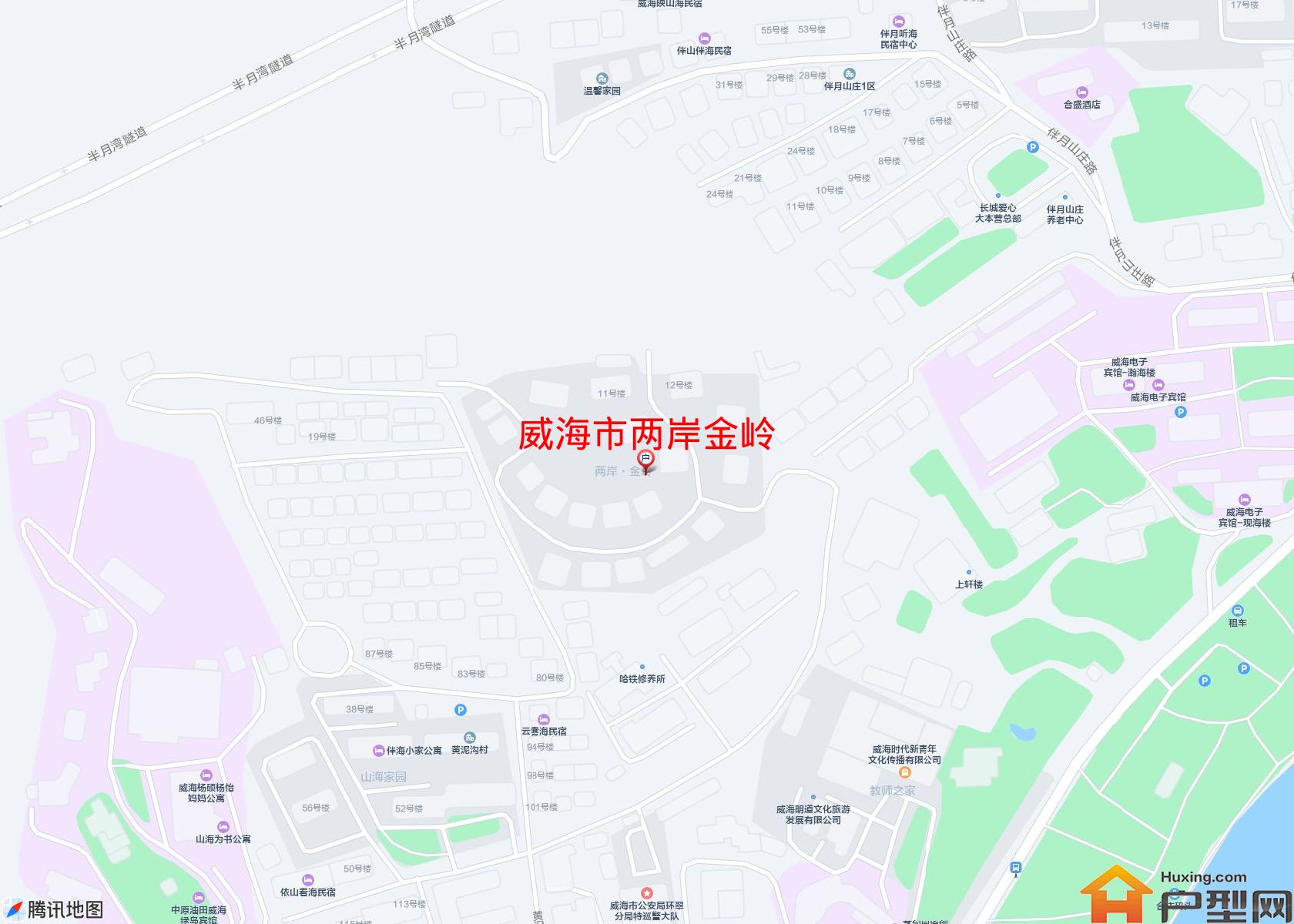 两岸金岭小区 - 户型网