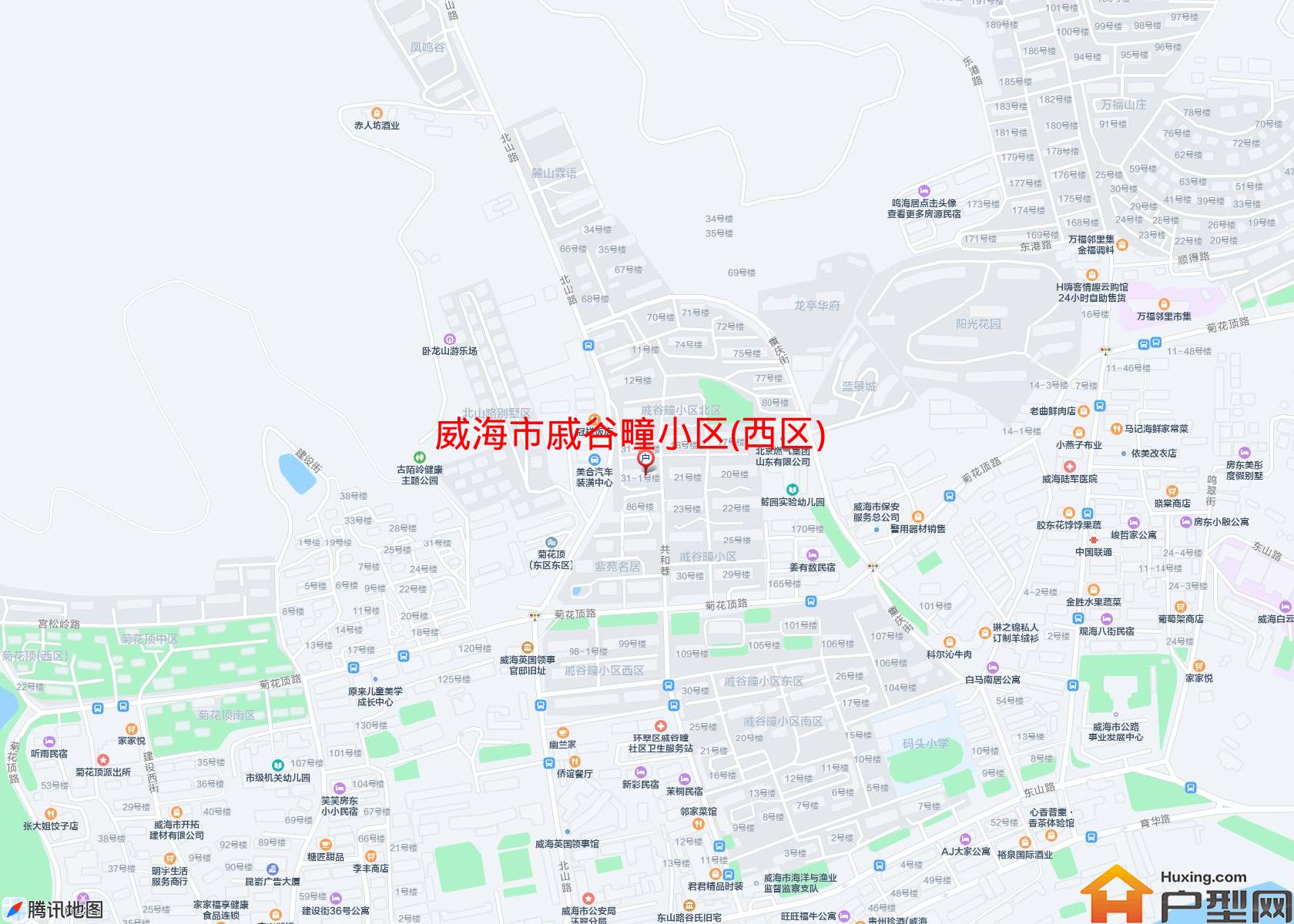 戚谷疃小区(西区)小区 - 户型网
